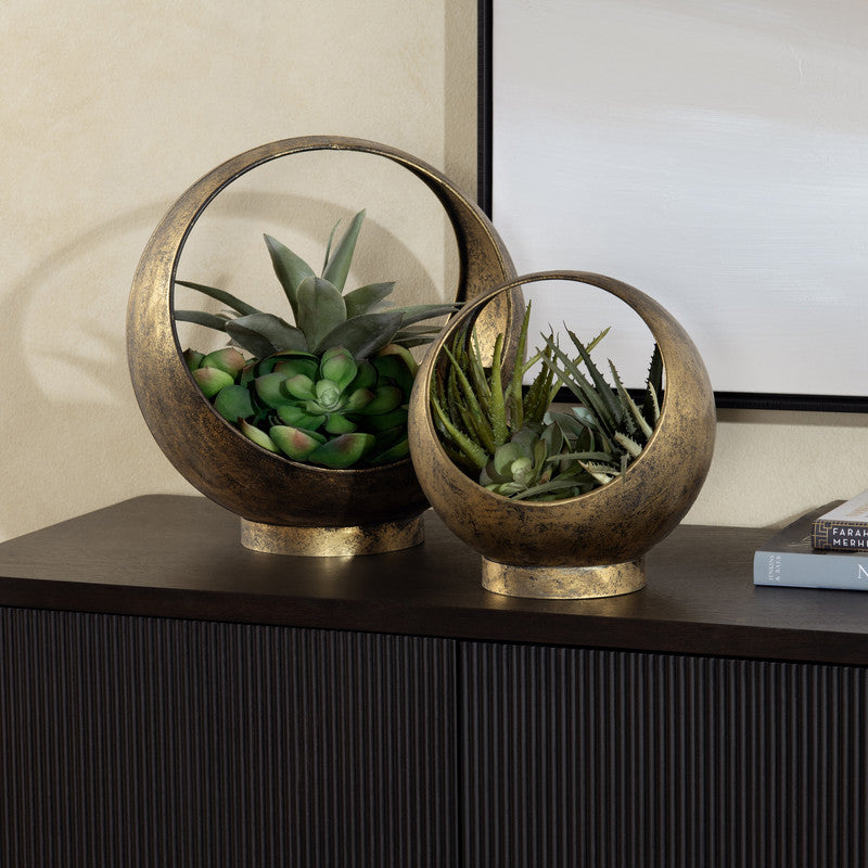 Sansa Gold Containers - Ornate Home