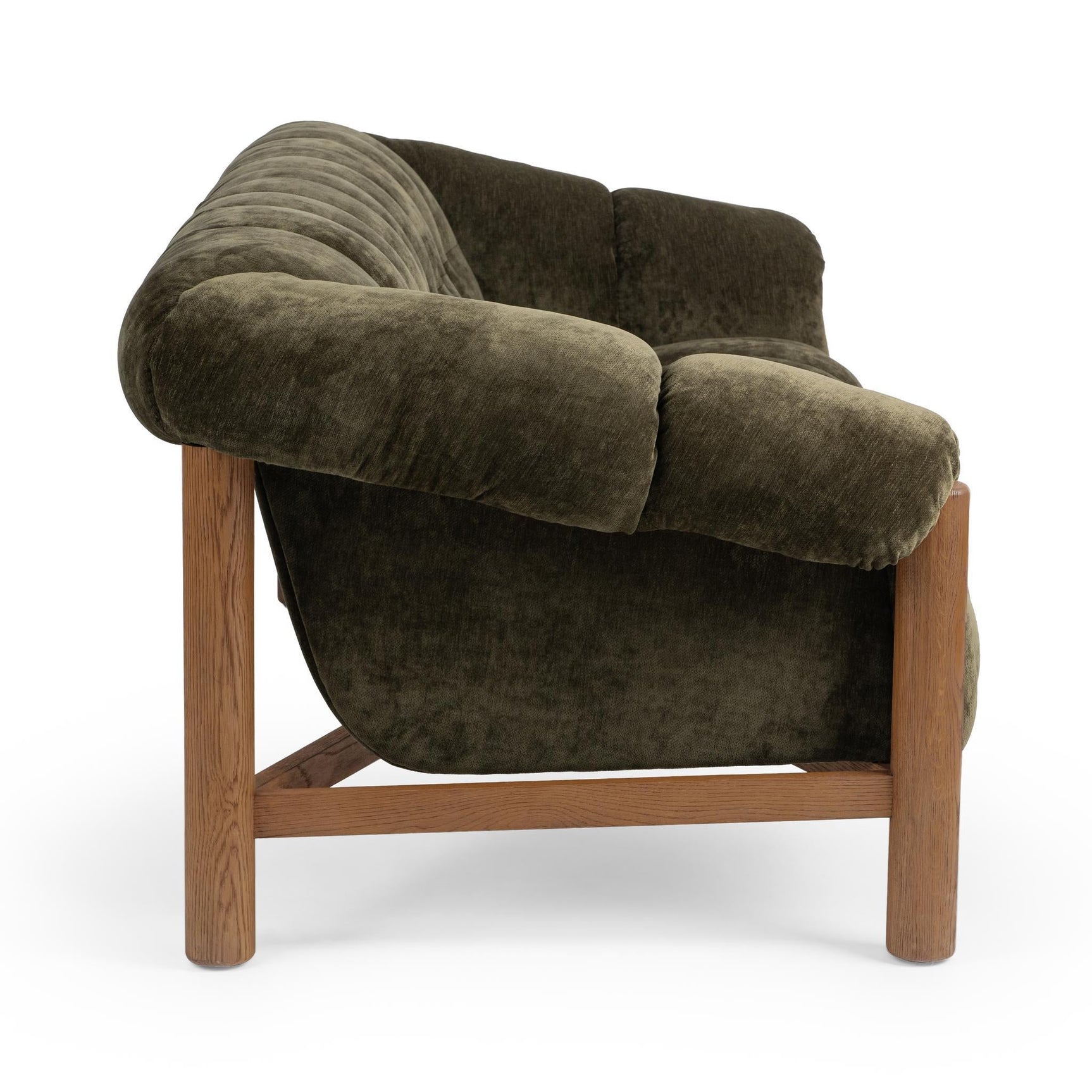 Sansa Olive Green Sofa - Ornate Home