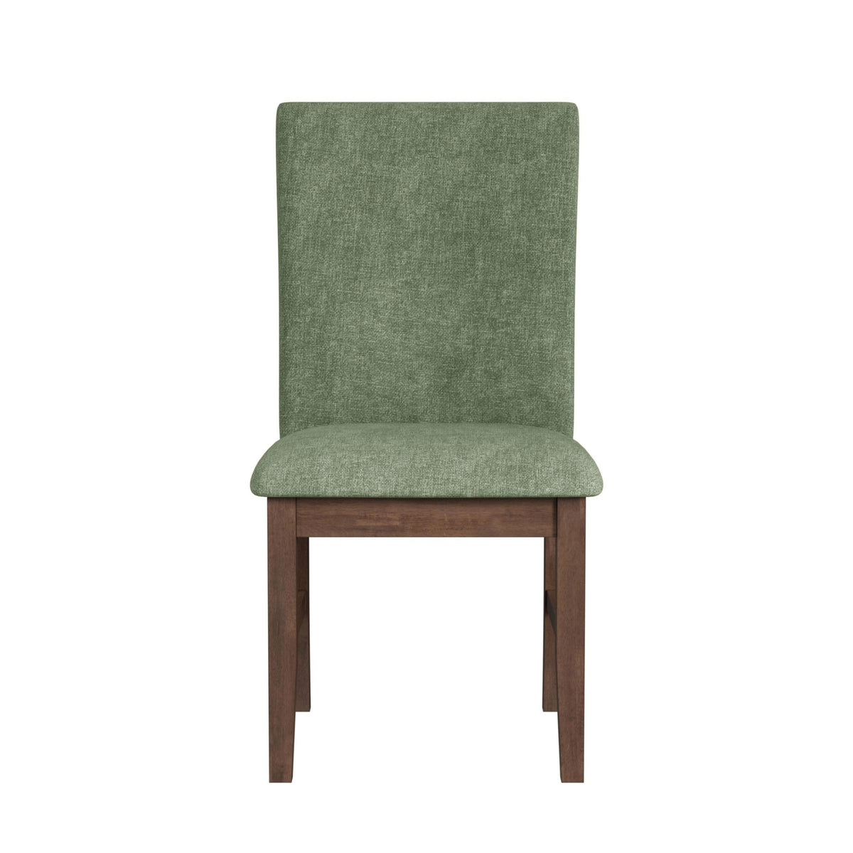 Santa Barbara Walnut/Avocado Dining Side Chair (Set of 2) - Ornate Home