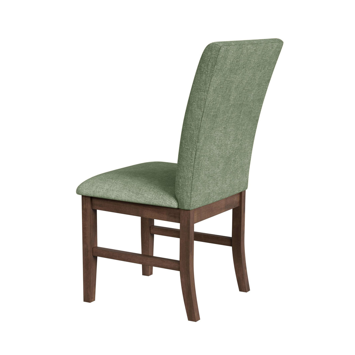 Santa Barbara Walnut/Avocado Dining Side Chair (Set of 2) - Ornate Home