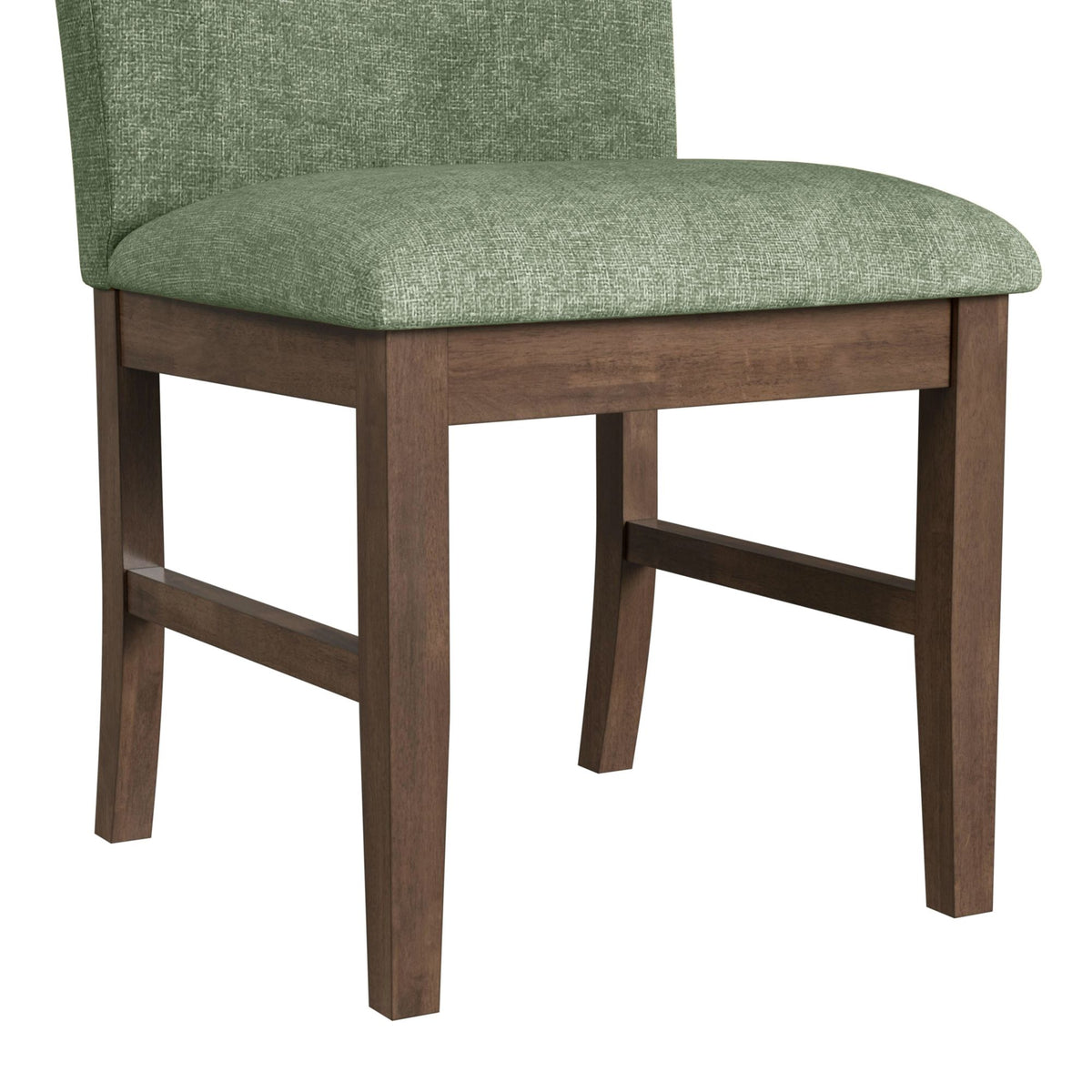 Santa Barbara Walnut/Avocado Dining Side Chair (Set of 2) - Ornate Home