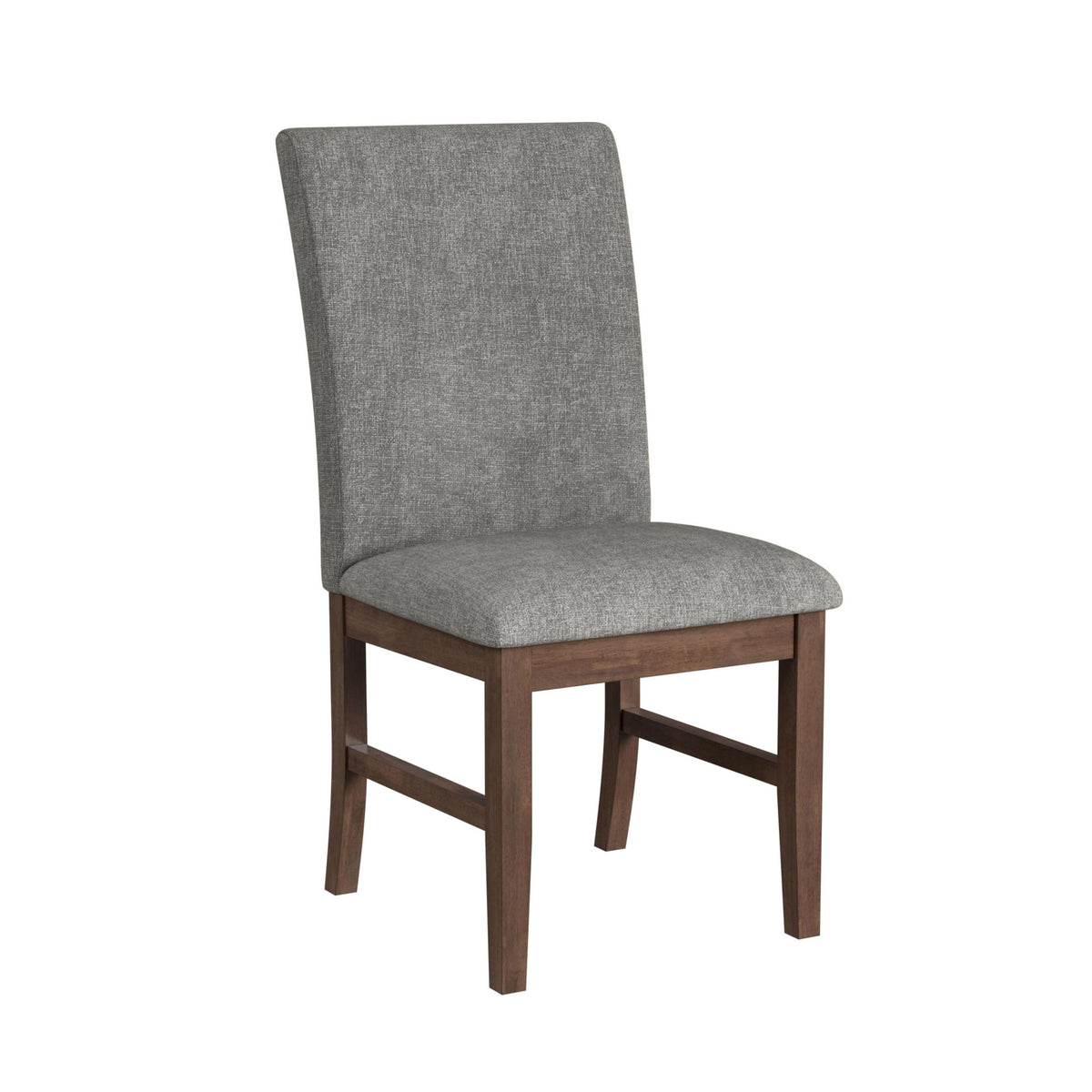 Santa Barbara Walnut/Dark Grey 7-Piece Standard Height Dining Set - Ornate Home