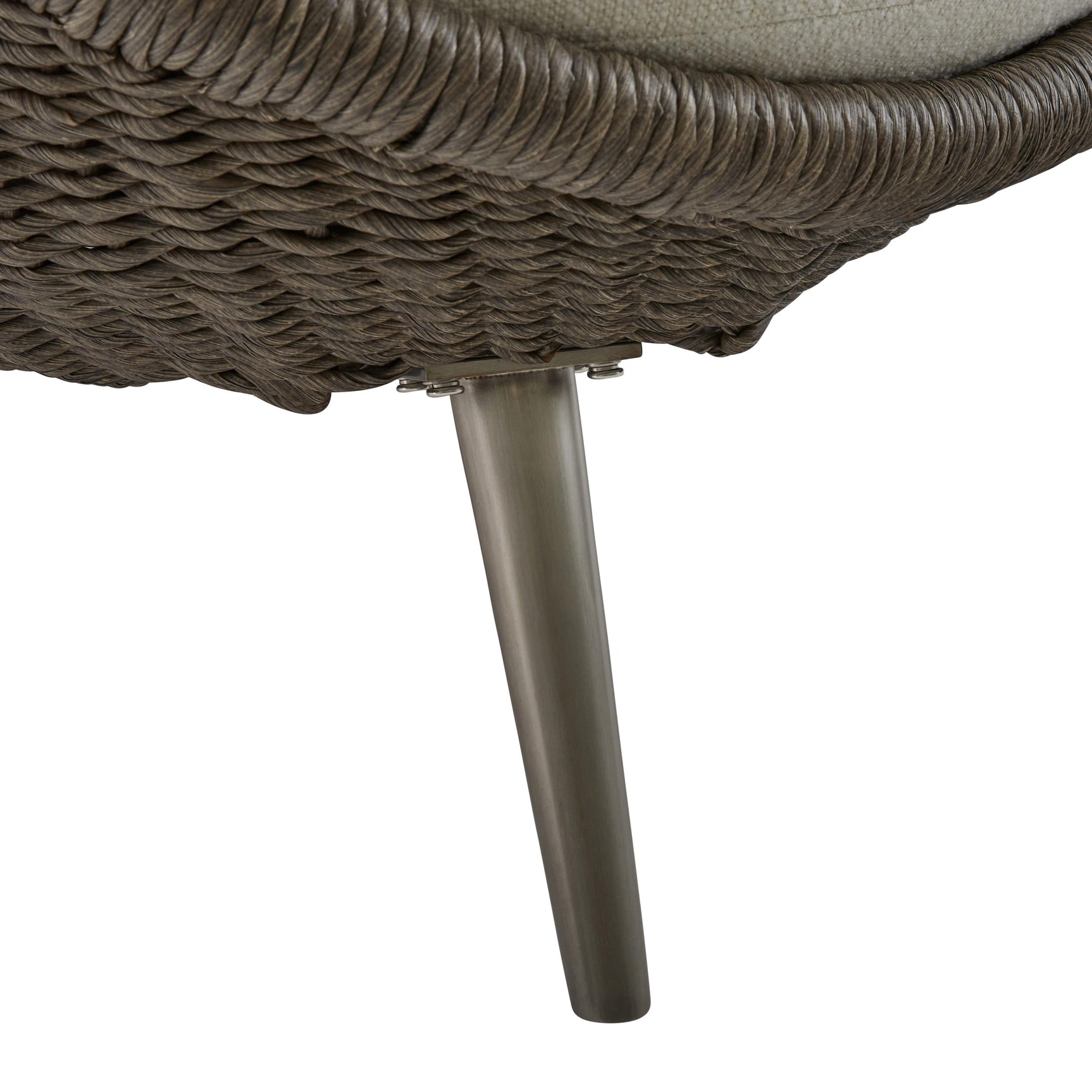 Santa Pebble/White/Cream Monica Outdoor Sofa - Ornate Home