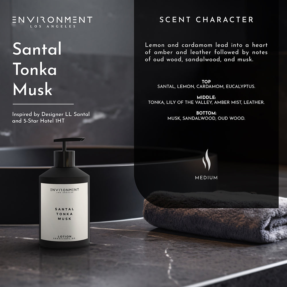 Santal | Tonka | Musk Lotion (Inspired by Le Labo Santal® and 1 Hotel®) - Ornate Home