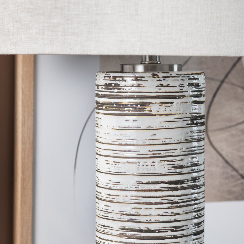 Sante Fe Grey Table Lamp (Set of 2) - Ornate Home