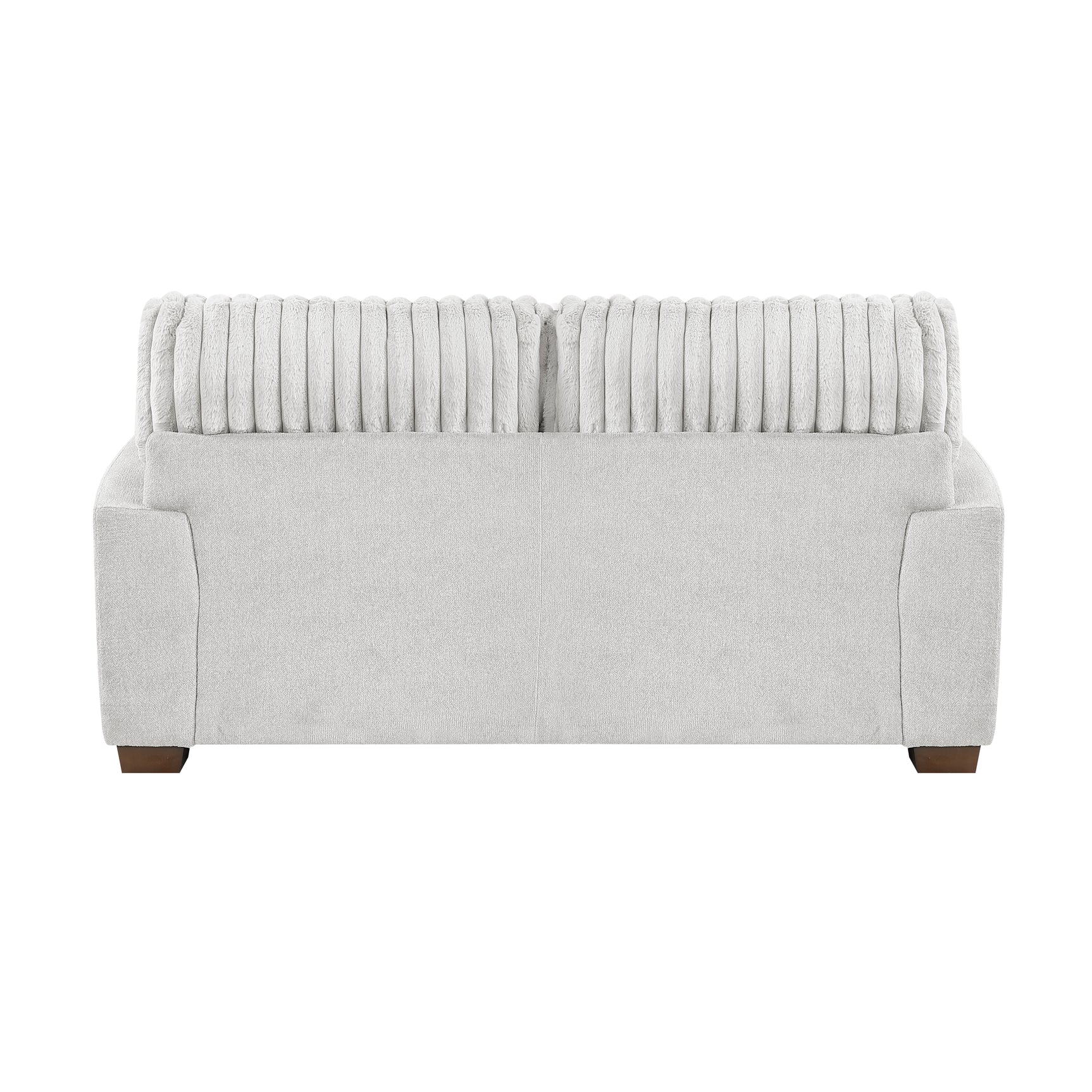 Santiago Light Gray Loveseat - Ornate Home