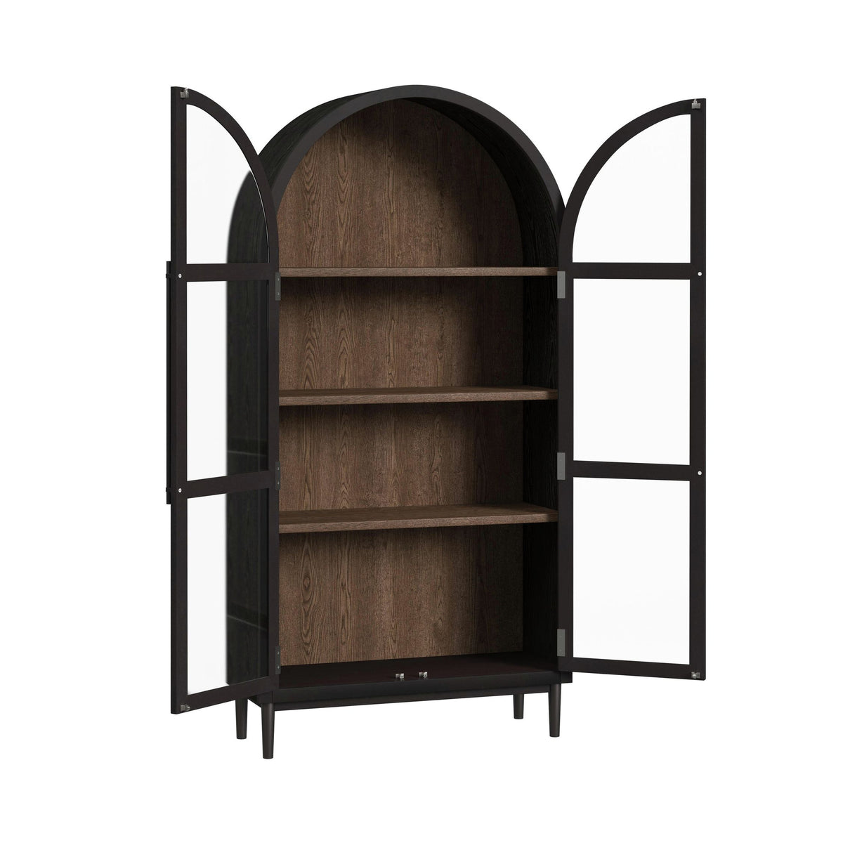 Santiago Espresso Bookcase
