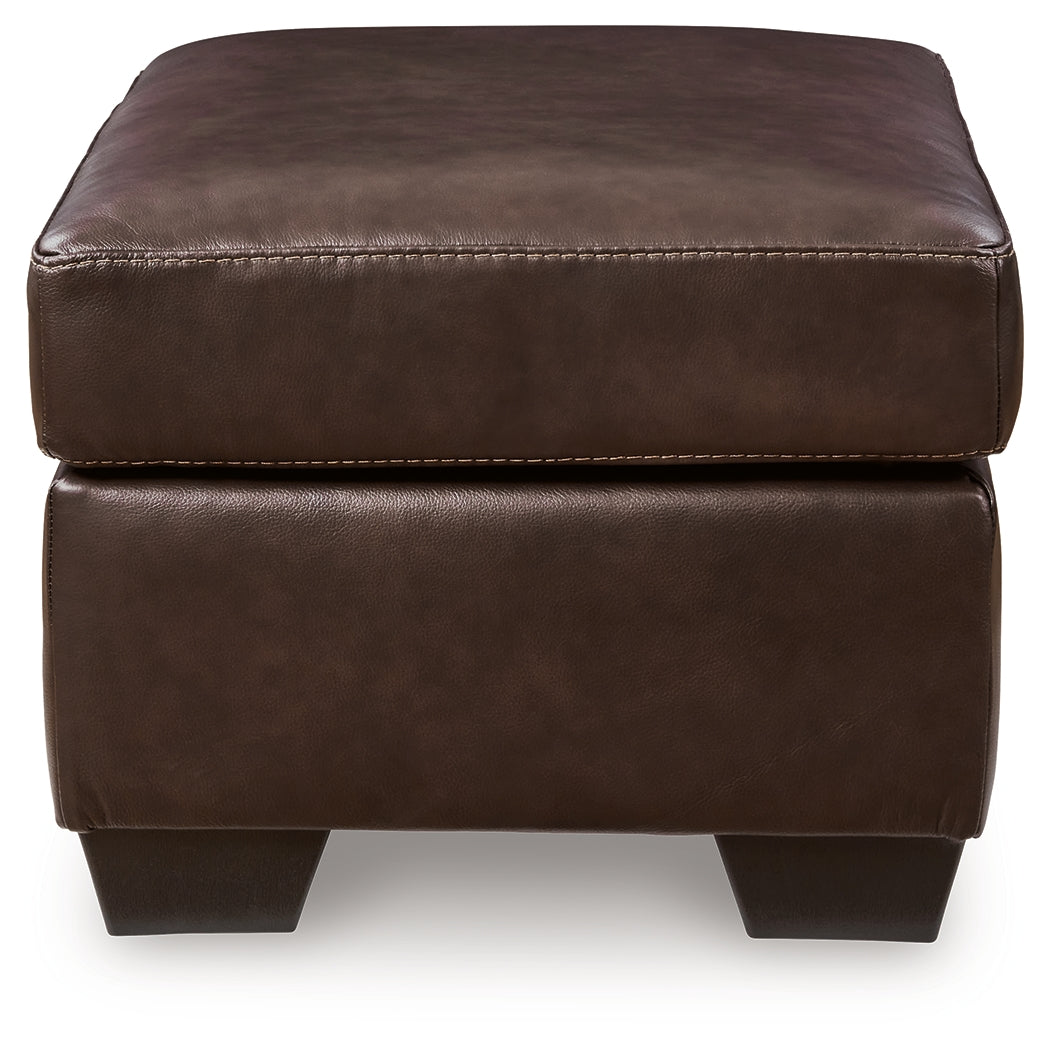 Santorine Dark Brown Ottoman (Online Special Price) - Ornate Home