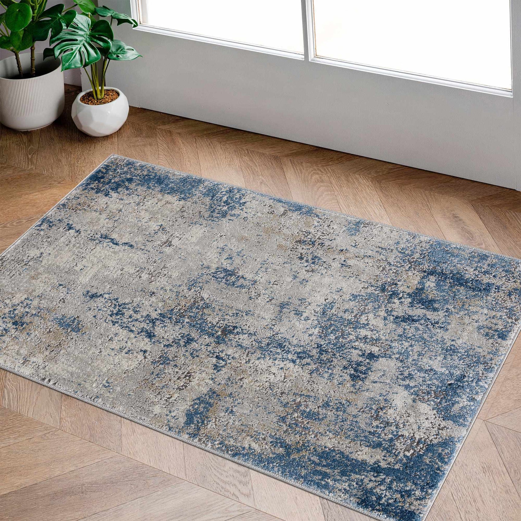 Sapcote Textured Luxe Area Rug - Clearance - Ornate Home