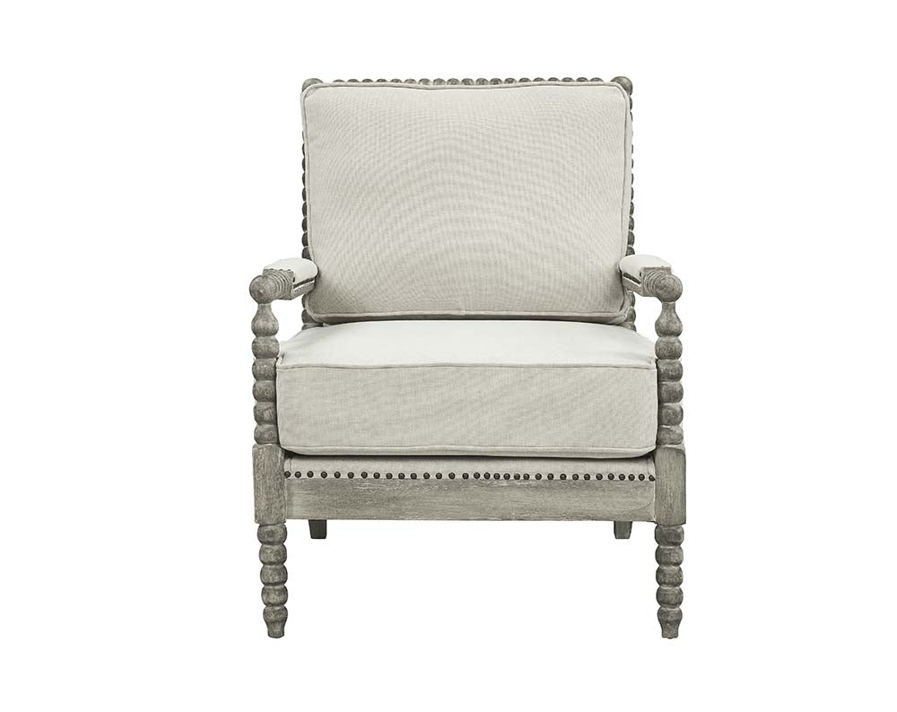 Saraid Beige Accent Chair - Ornate Home