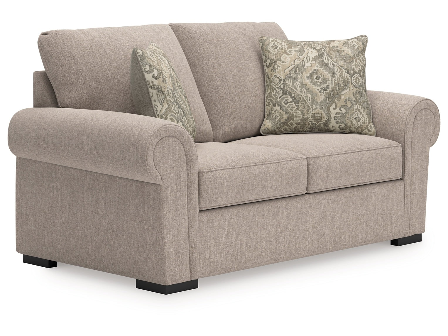 Sararose Heather Loveseat - Ornate Home