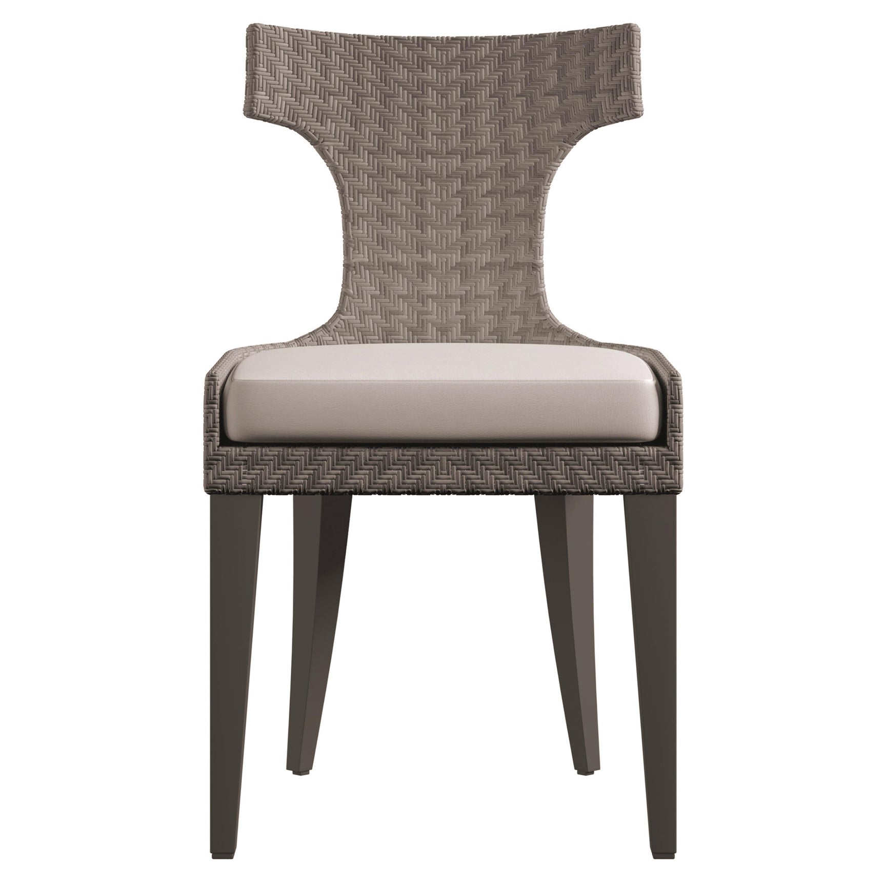 Sarasota Graphite/Pewter Grey Outdoor Side Chair - Ornate Home