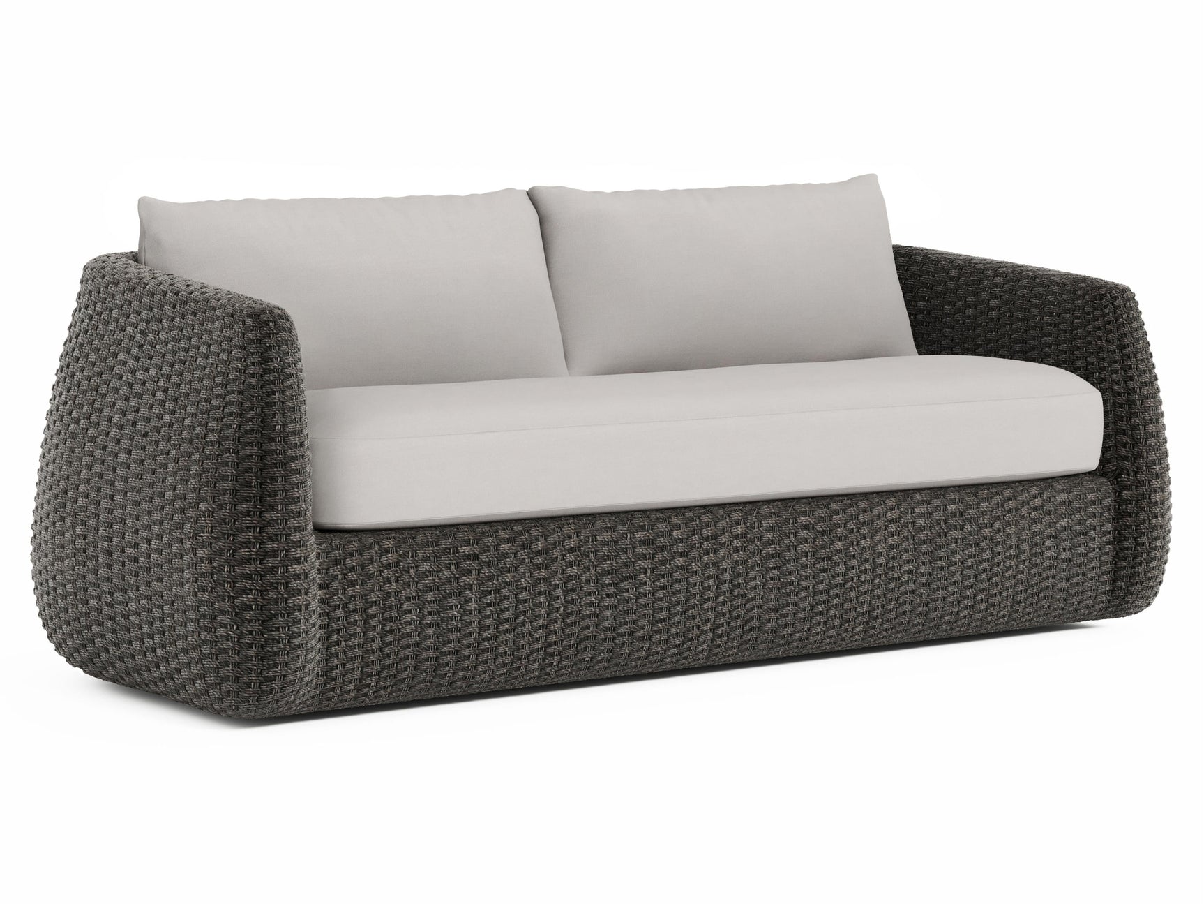 Sarene Dark Thatch/Beige/Tan Outdoor Sofa - Ornate Home