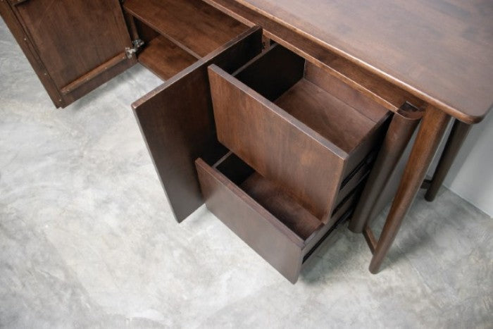 Sargans Rich Walnut Server - Ornate Home