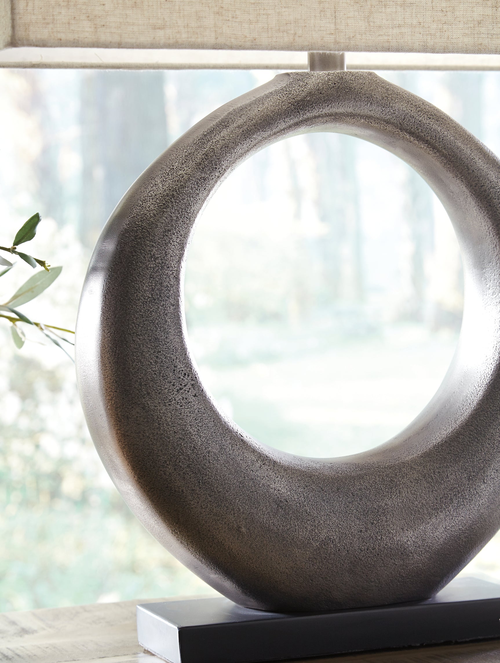 Saria Antique Silver Table Lamp (Set of 2) - Ornate Home