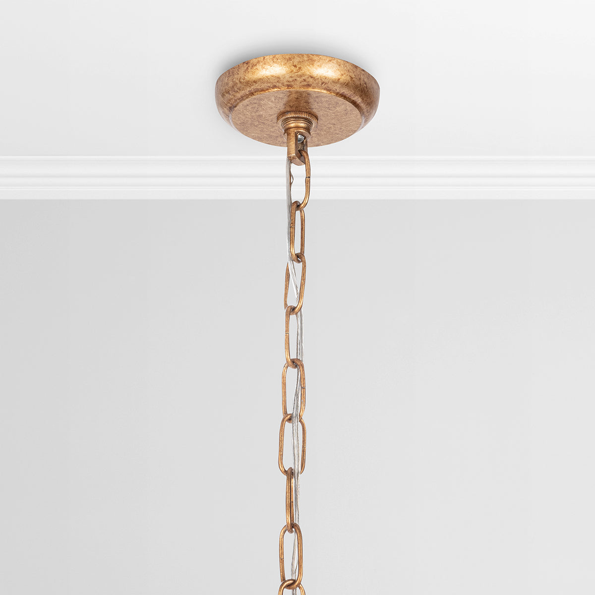 Sarmiento Pendant Natural/Gold - Ornate Home