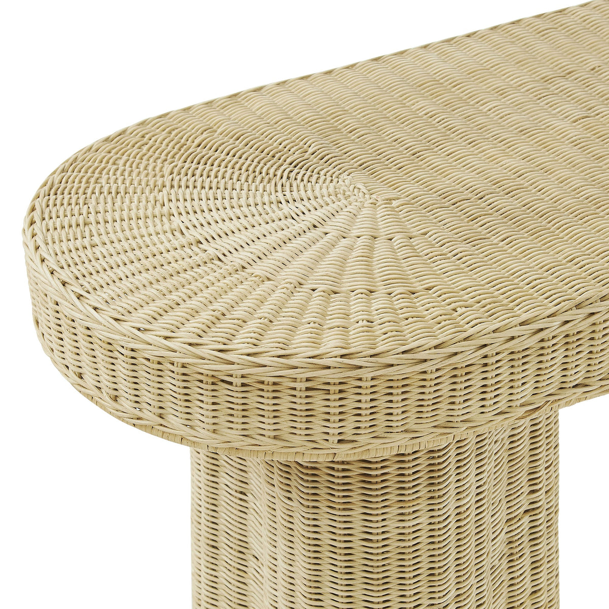 Sarova Natural 59 Inch Rattan Console Table