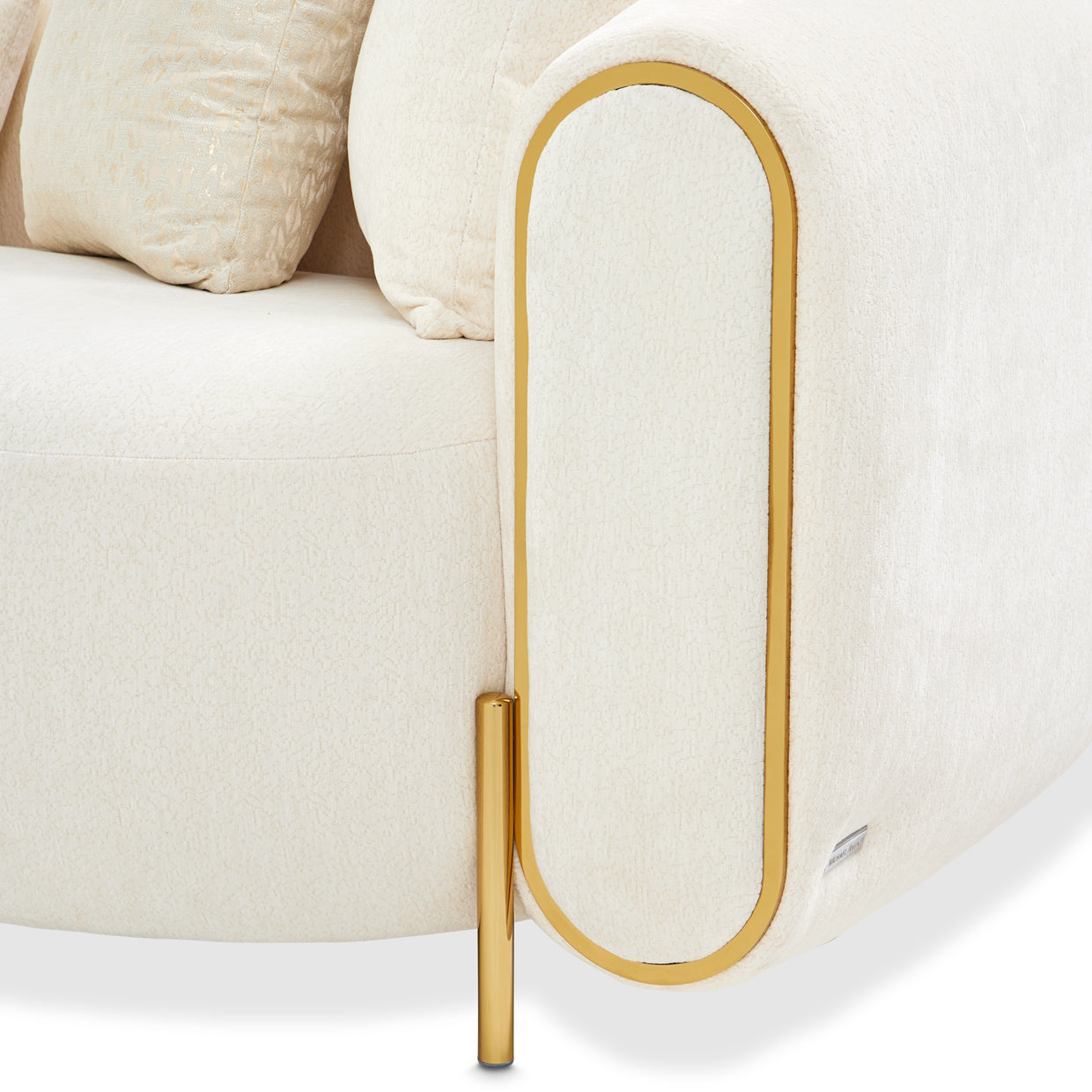 Sassani Gold/Crepe Sofa - Ornate Home