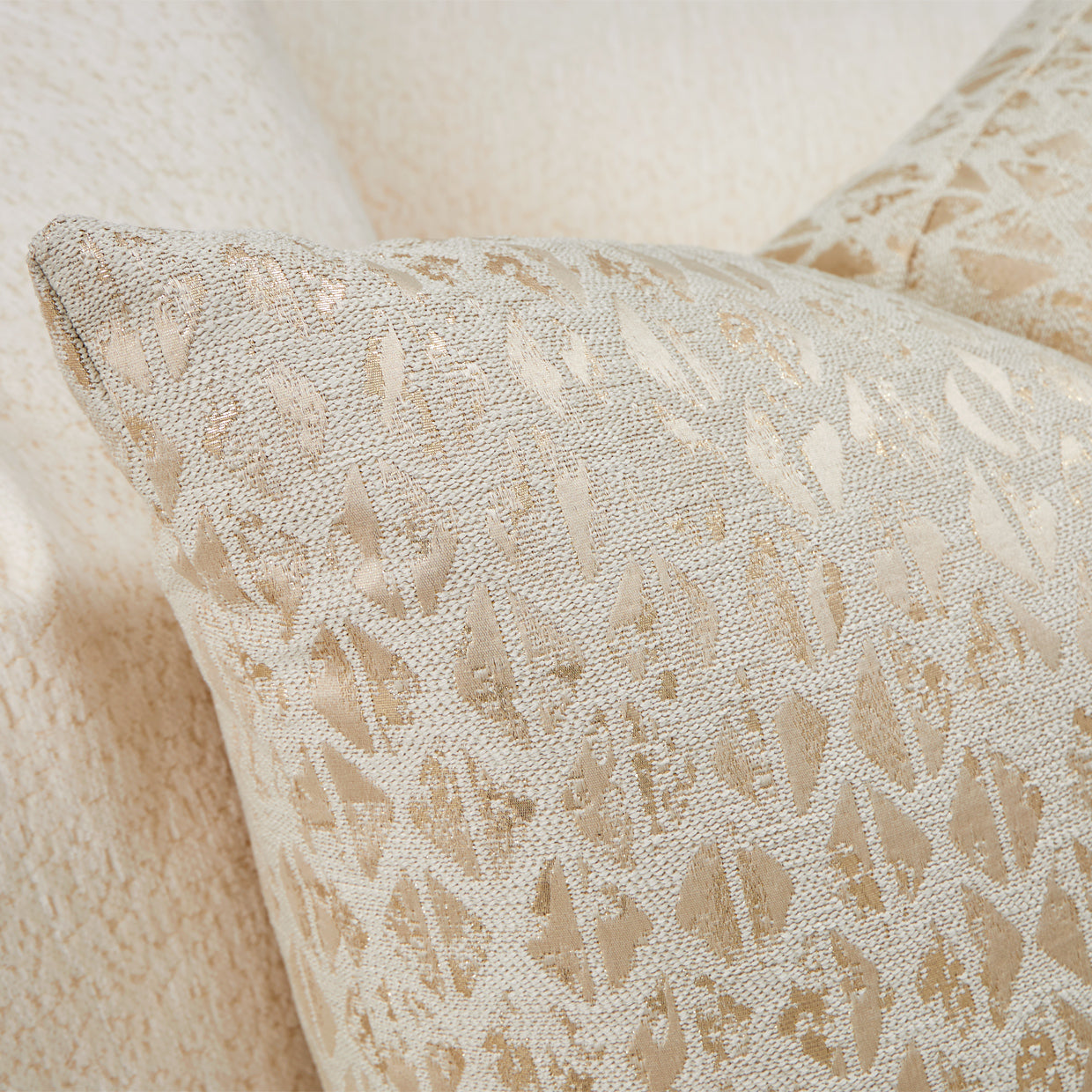 Sassani Gold/Crepe Sofa - Ornate Home