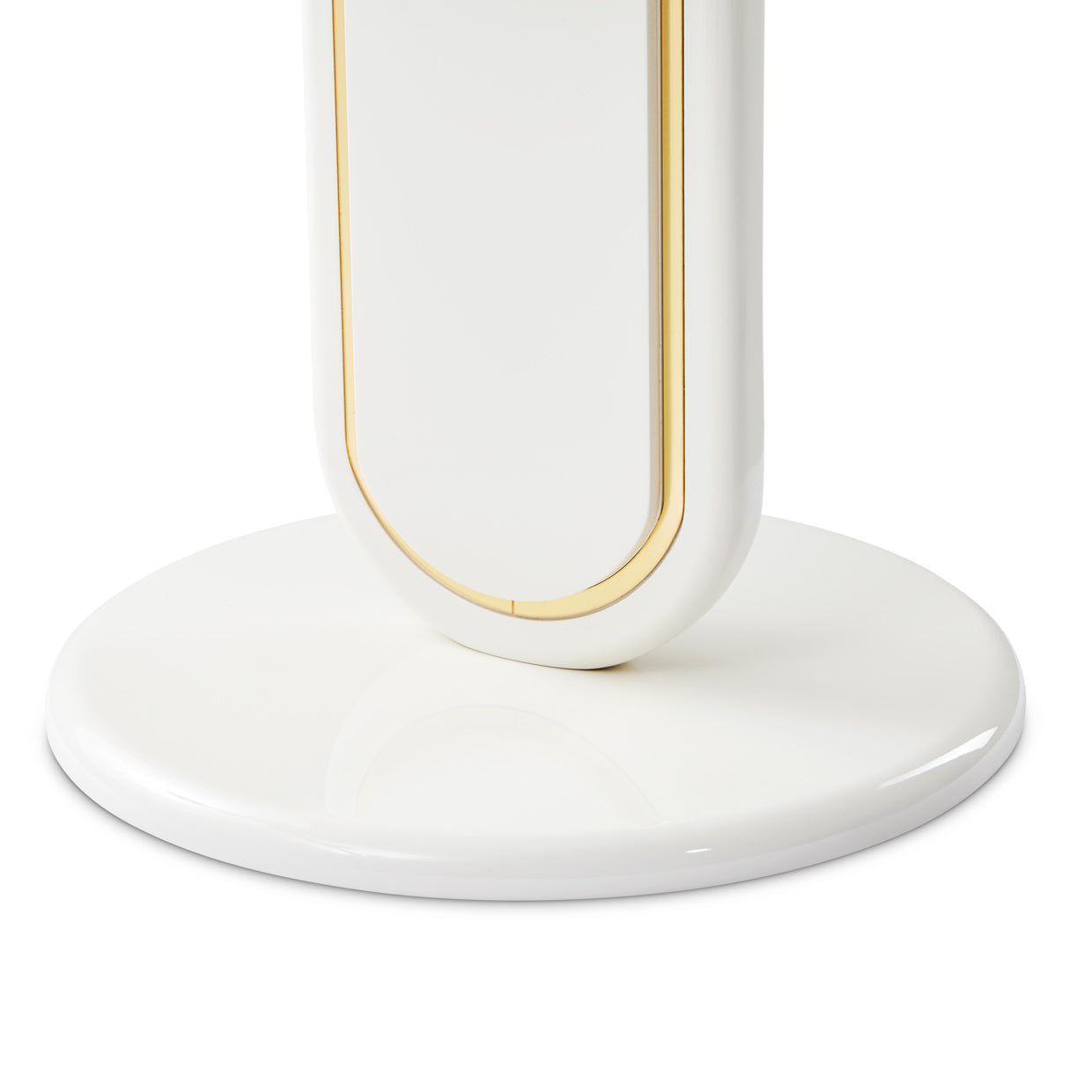 Sassani Pearl White Accent Table - Ornate Home