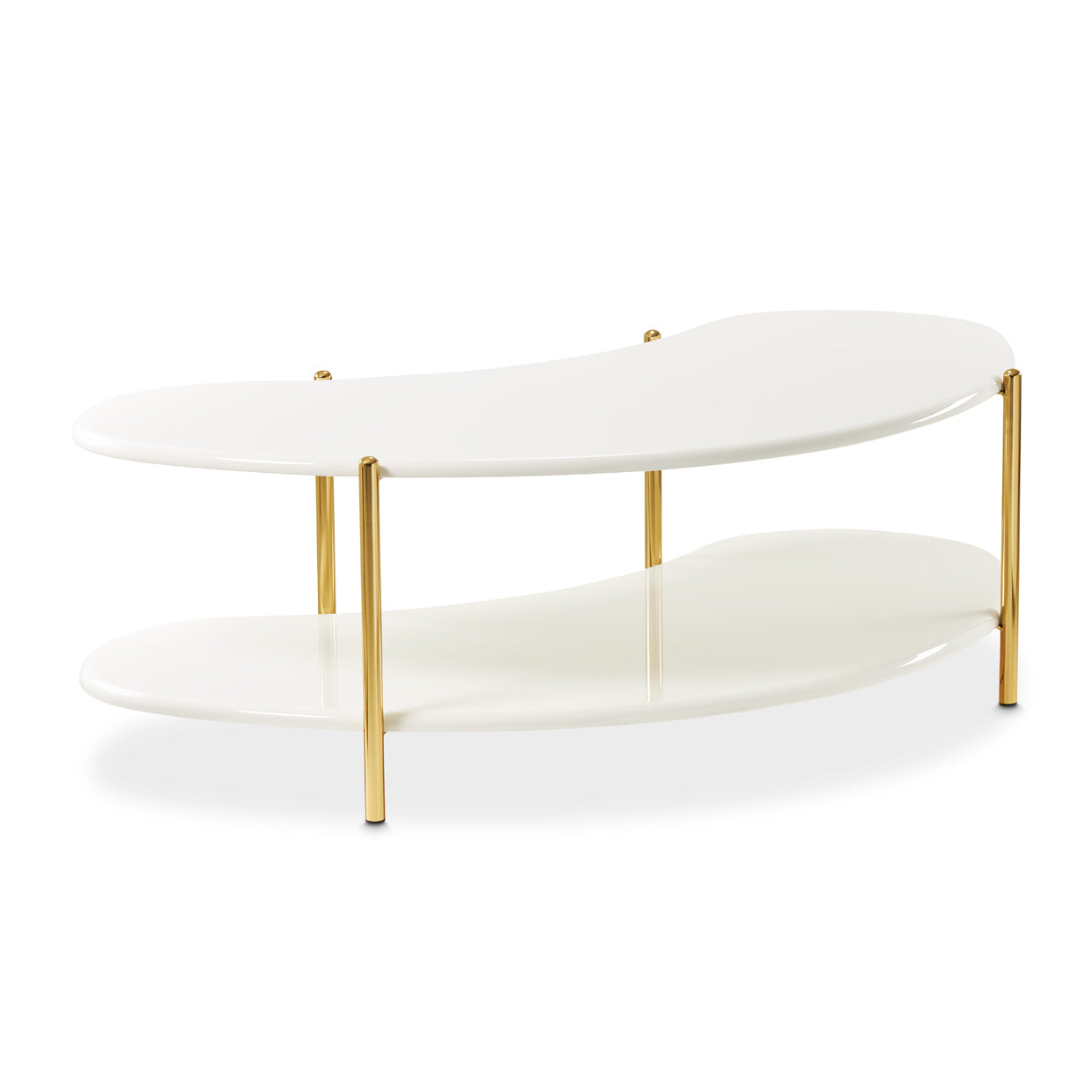 Sassani Pearl White Cocktail Table - Ornate Home