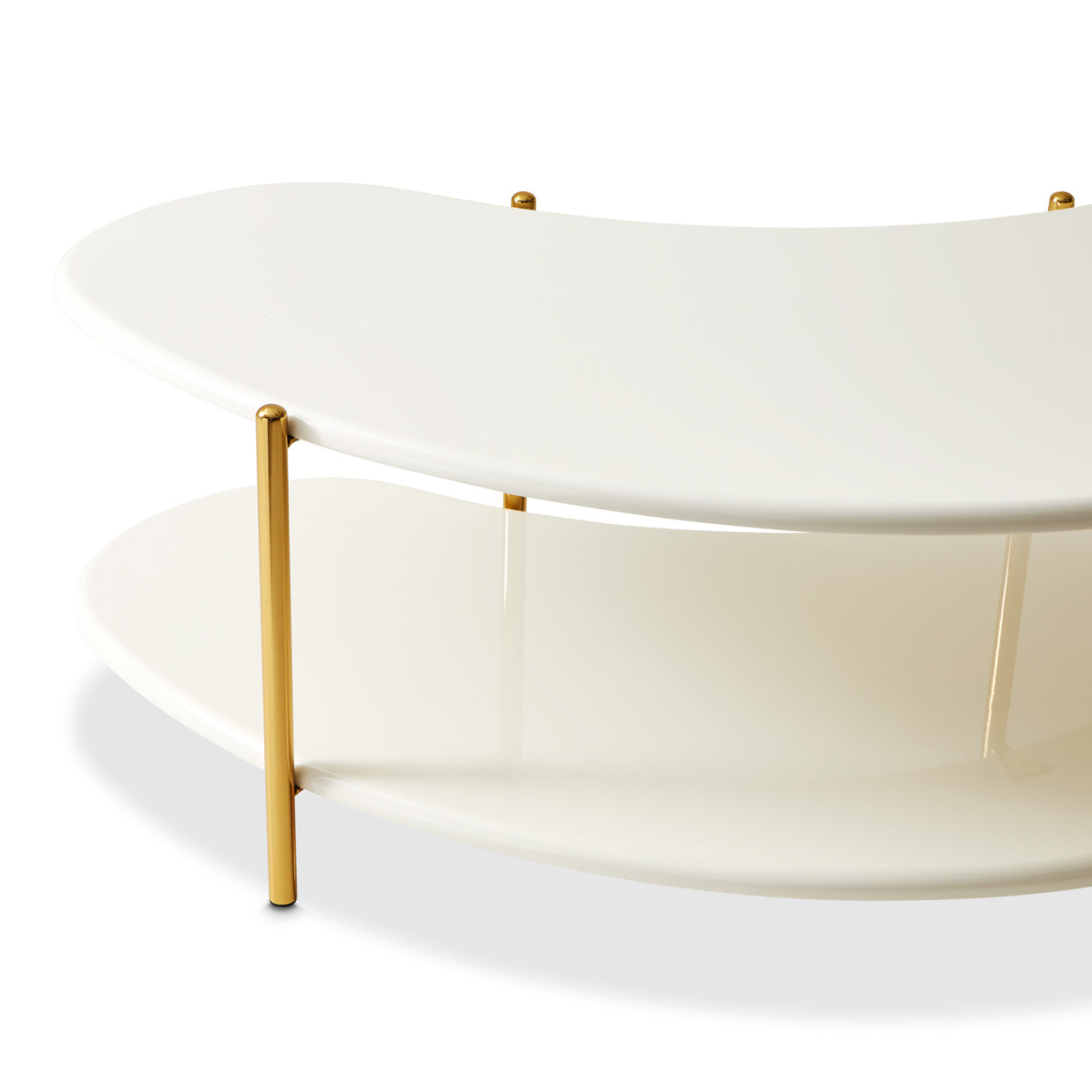 Sassani Pearl White Cocktail Table - Ornate Home
