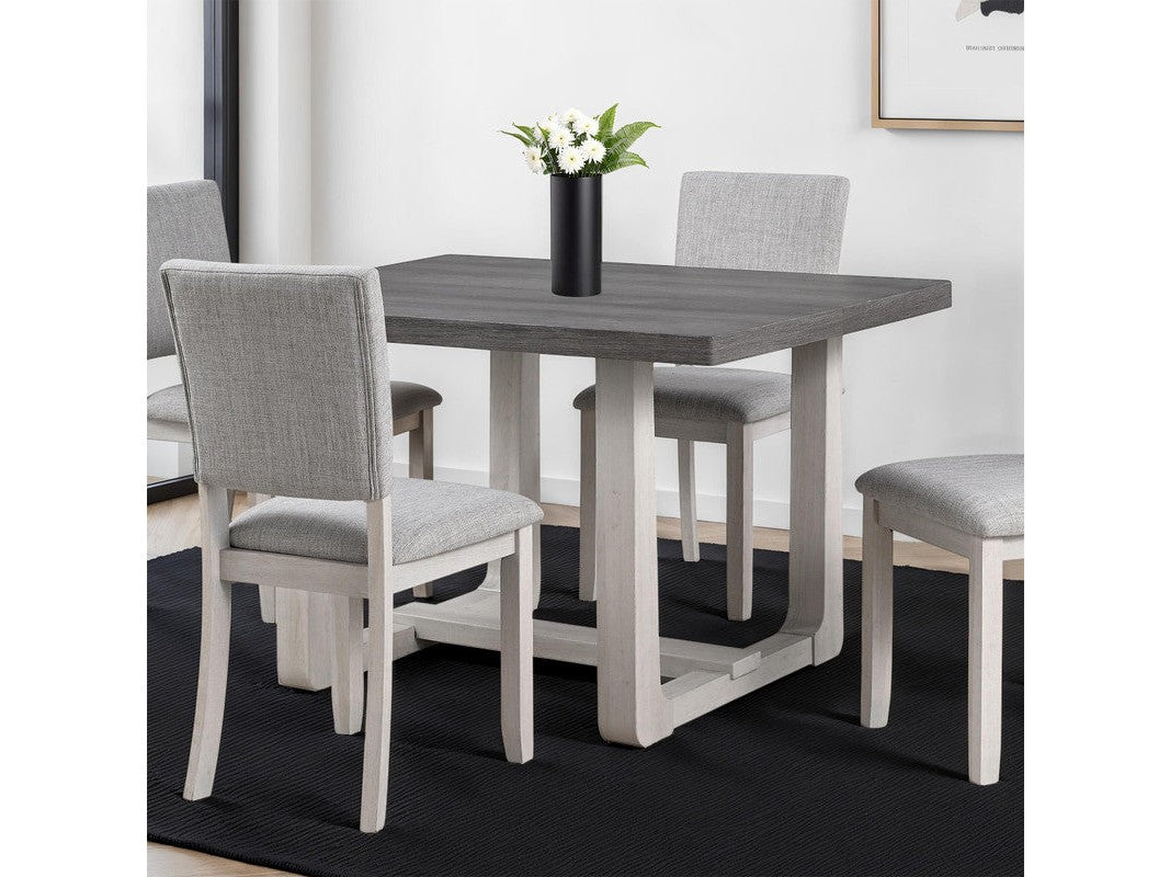 Sauro Gray Dining Table - Ornate Home