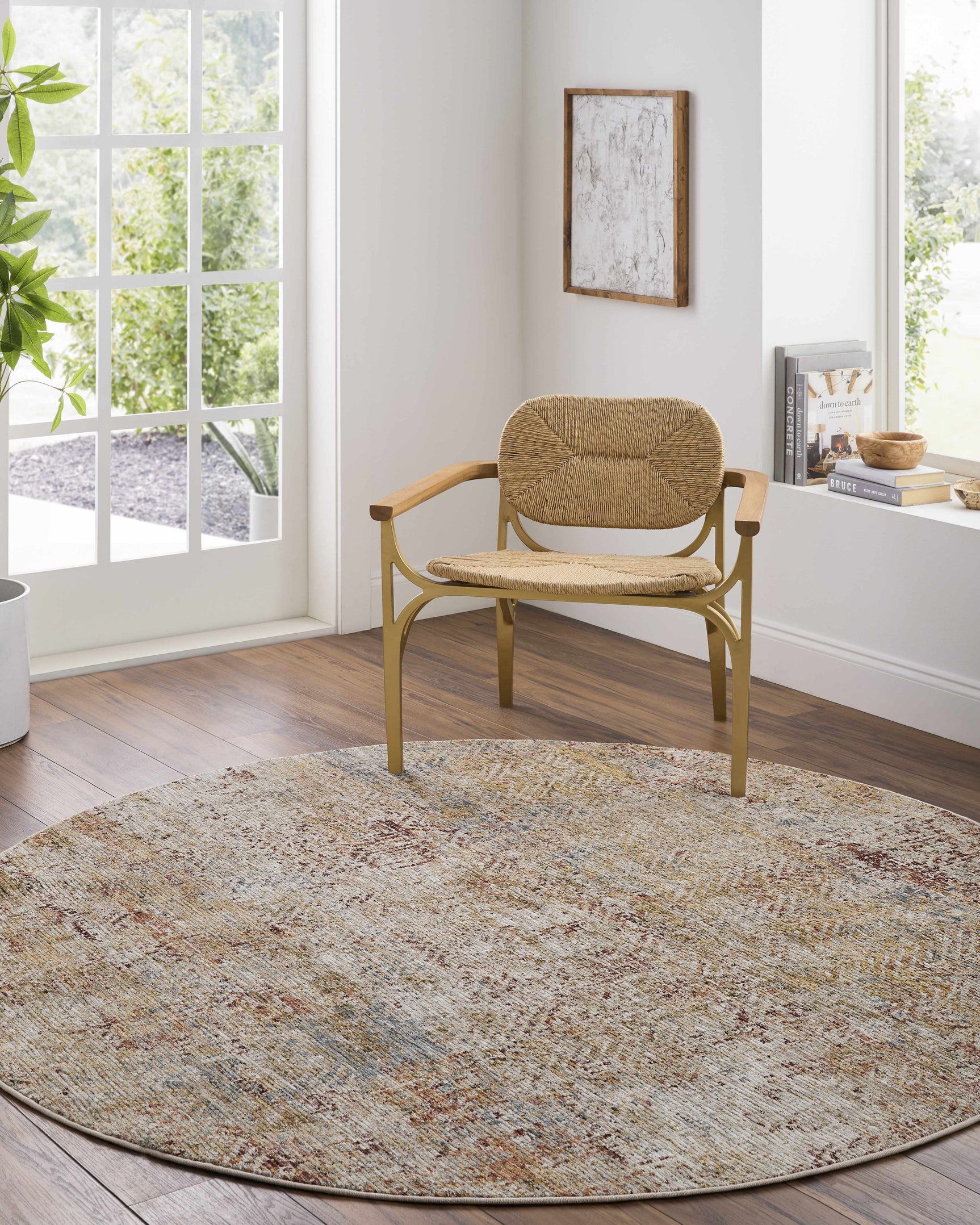 Sava Rust Rich Textured Traditional Rug - Ornate Home