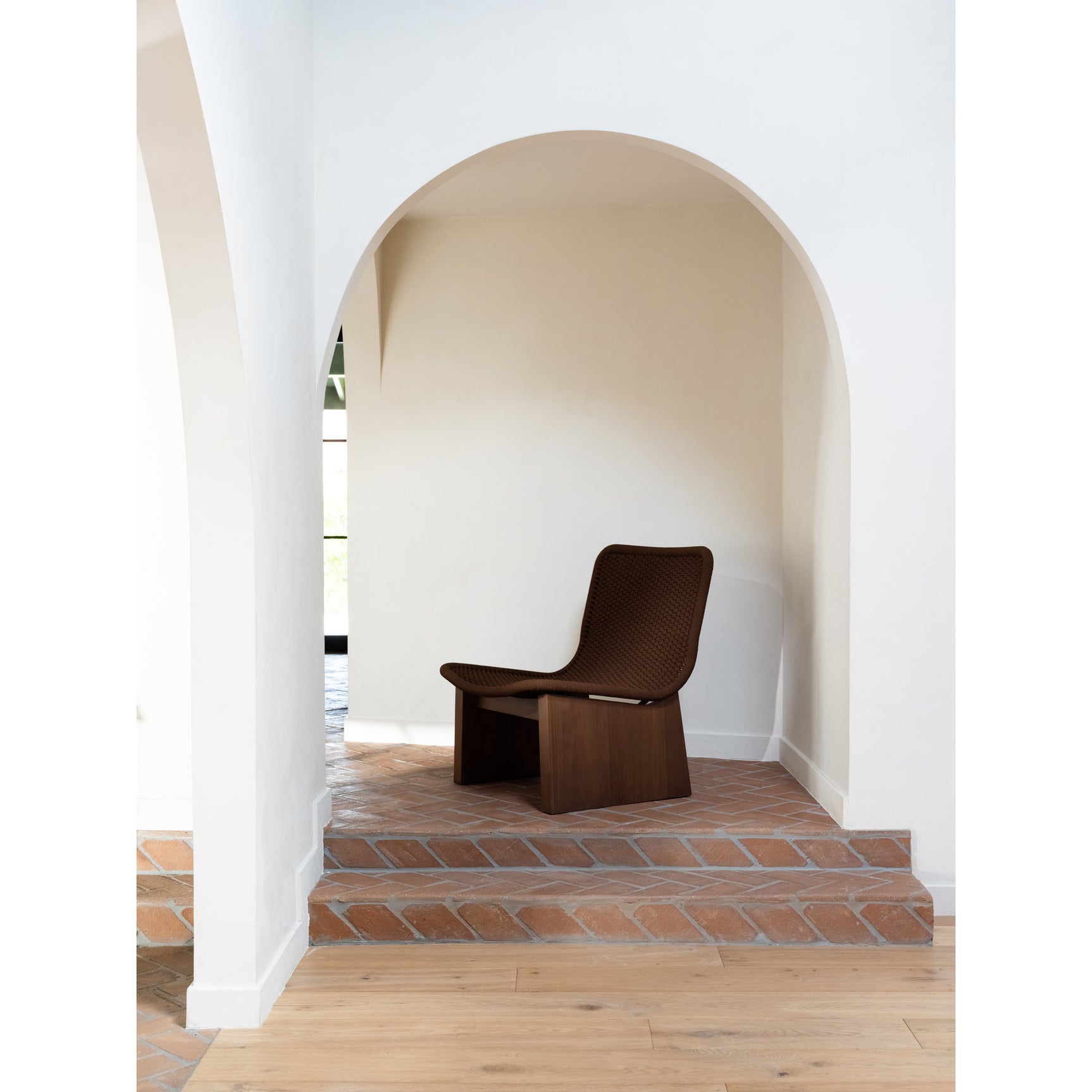 Savanna Brown Outdoor Accent Chair - Ornate Home