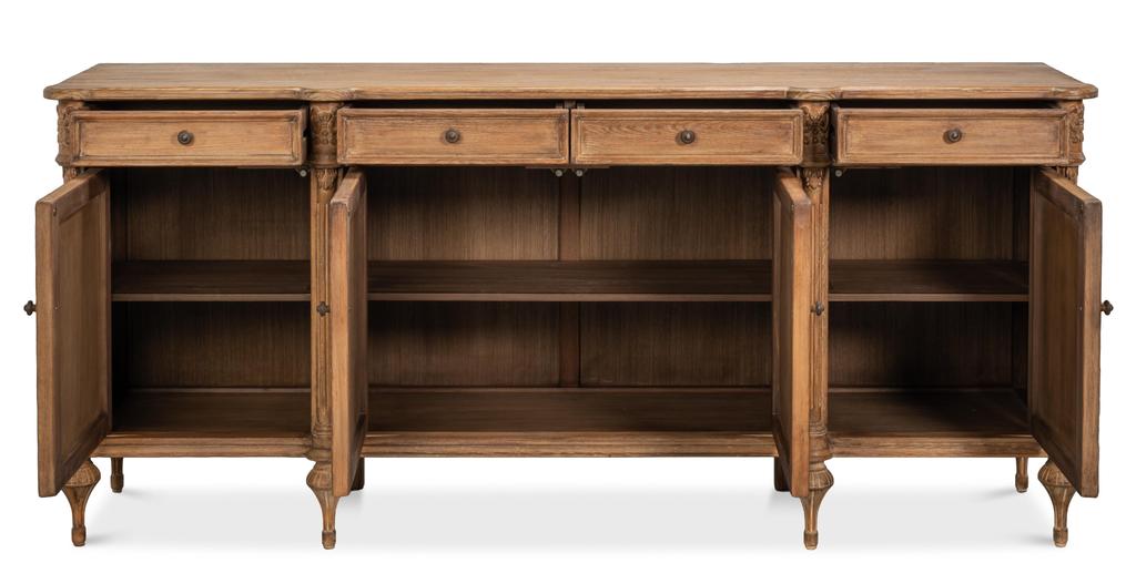Savoir Du Bois Natural Sideboard - Ornate Home