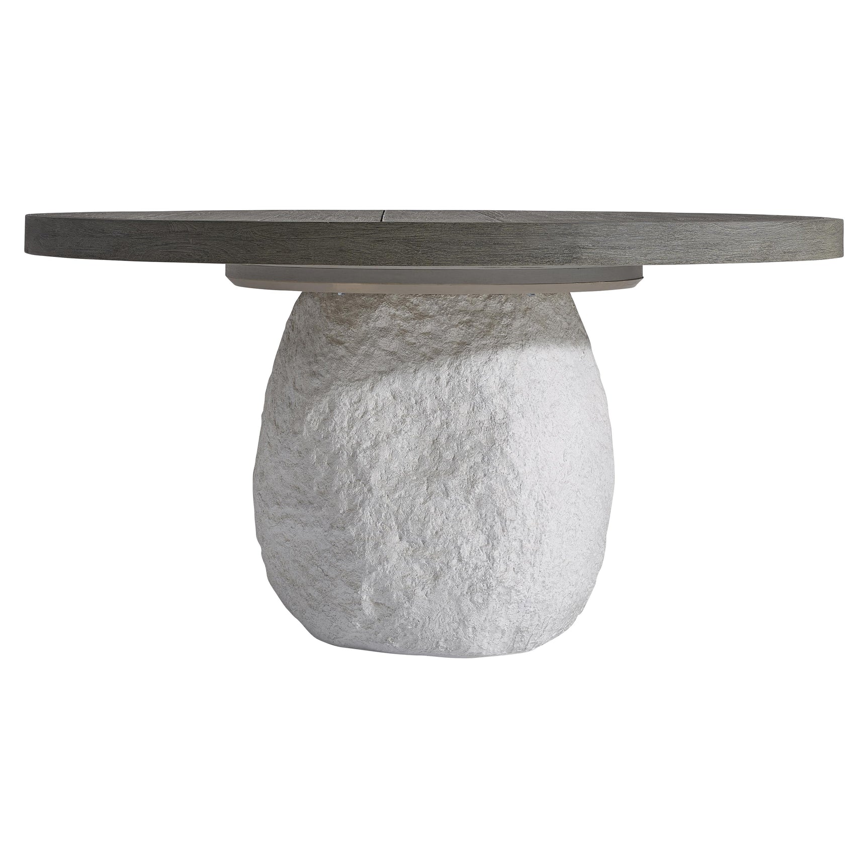 Savona Textured Quarry/Weathered Teak Outdoor Dining Table - Ornate Home