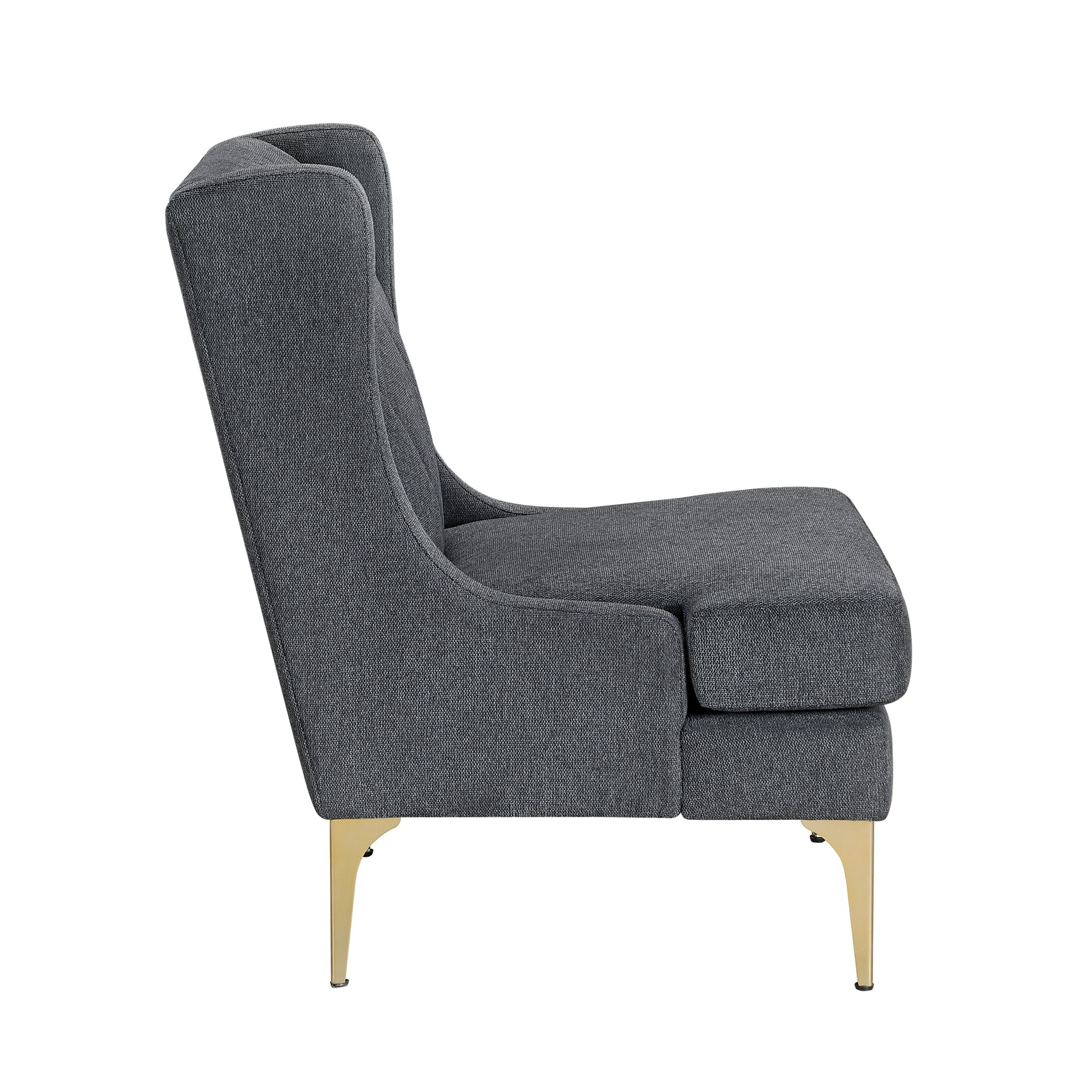 Savoy Dark Gray Accent Chair - Ornate Home
