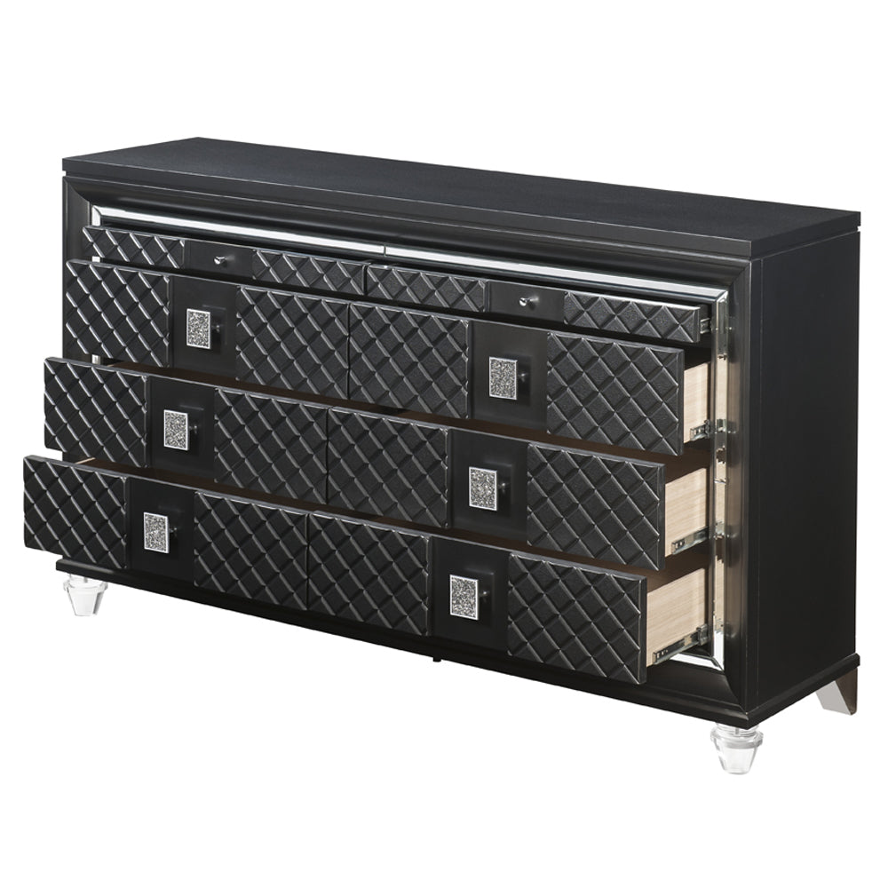 Sawyer Metallic Gray Dresser - Ornate Home