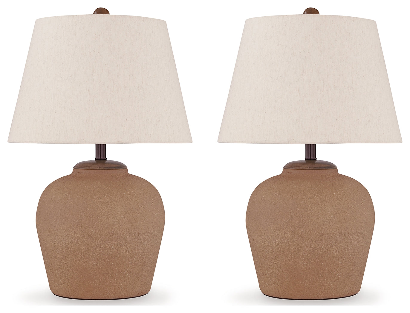 Scantor Rust Table Lamp (Set of 2) - Ornate Home