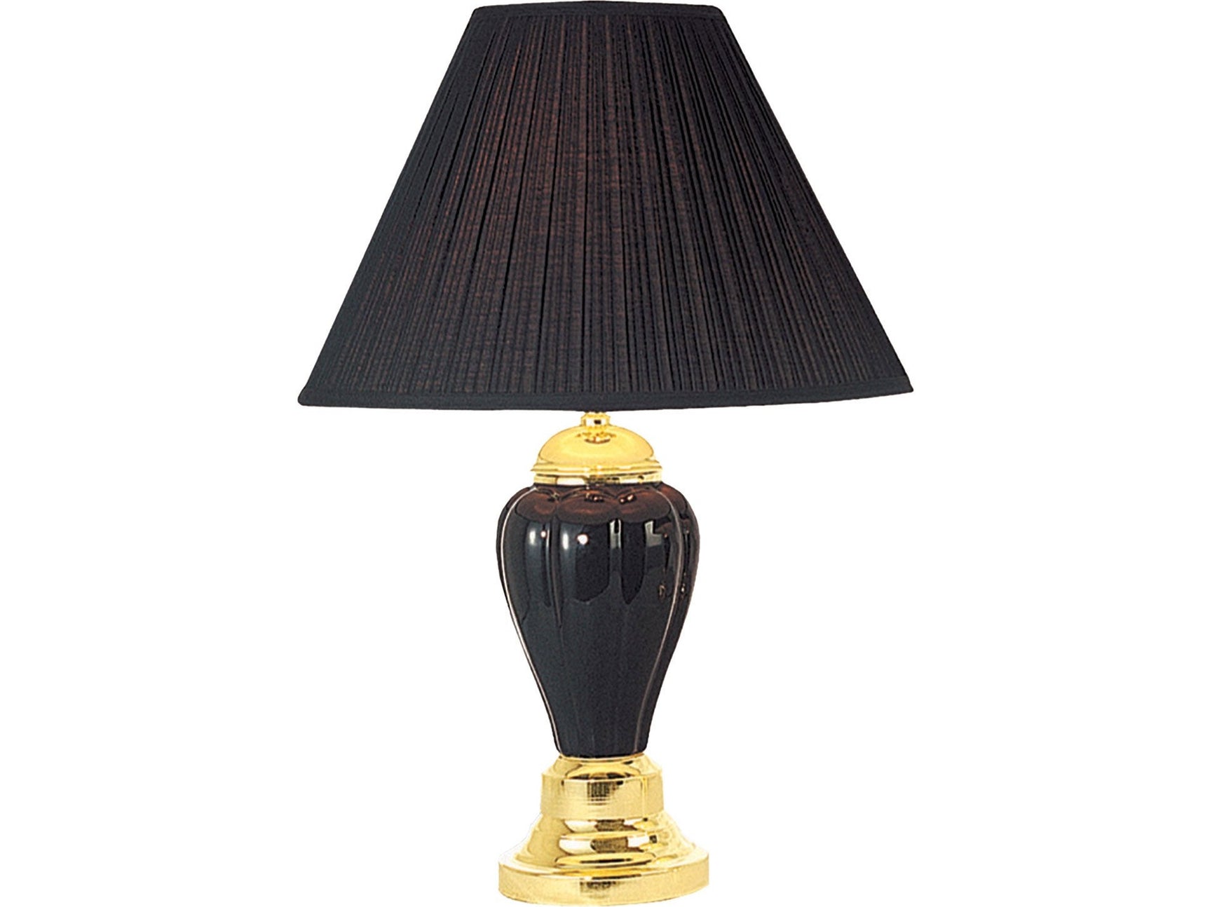 Scarlett Black Table Lamp (Set of 6) - Ornate Home