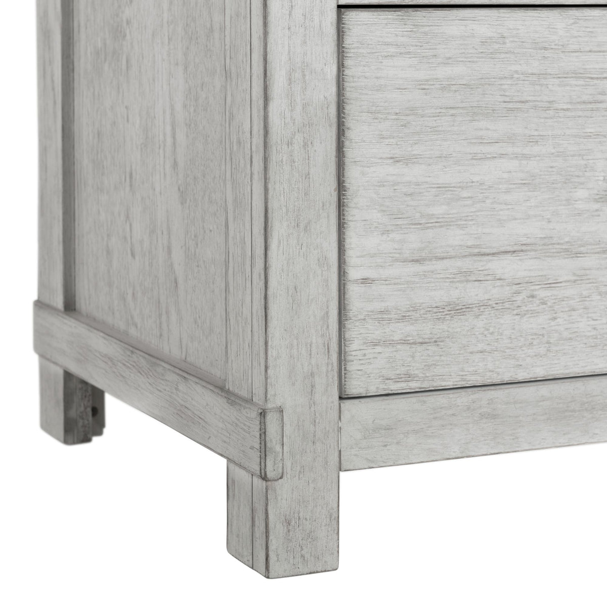 Scott White 5-Piece Queen Platform Storage Bedroom Set - Ornate Home