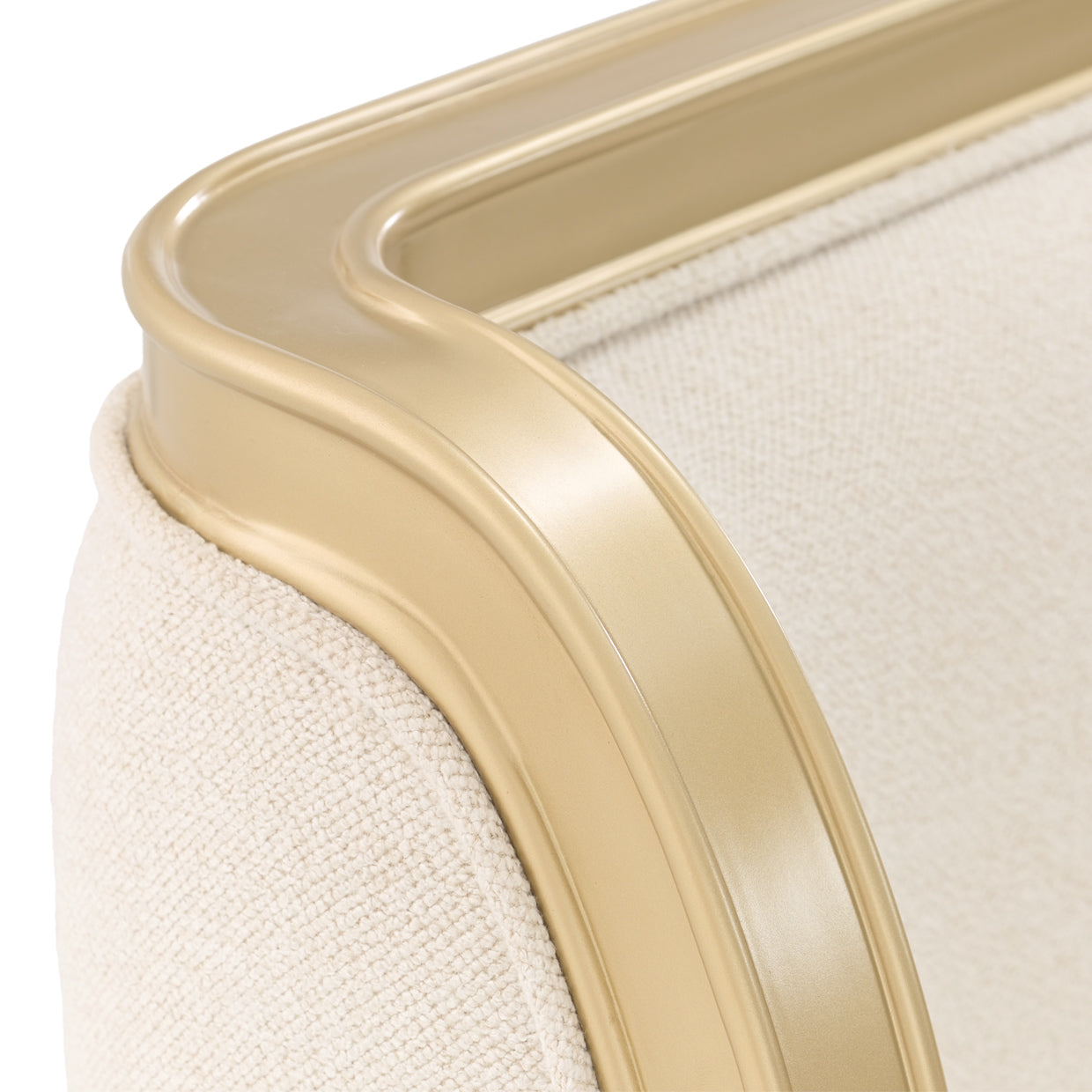 Scotts Square Light Champagne/Cornsilk Bed - Ornate Home