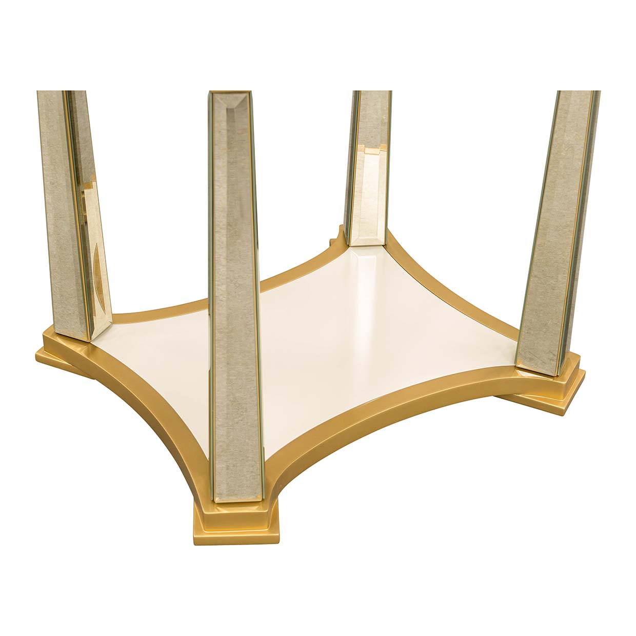 Scotts Square Light Champagne End Table