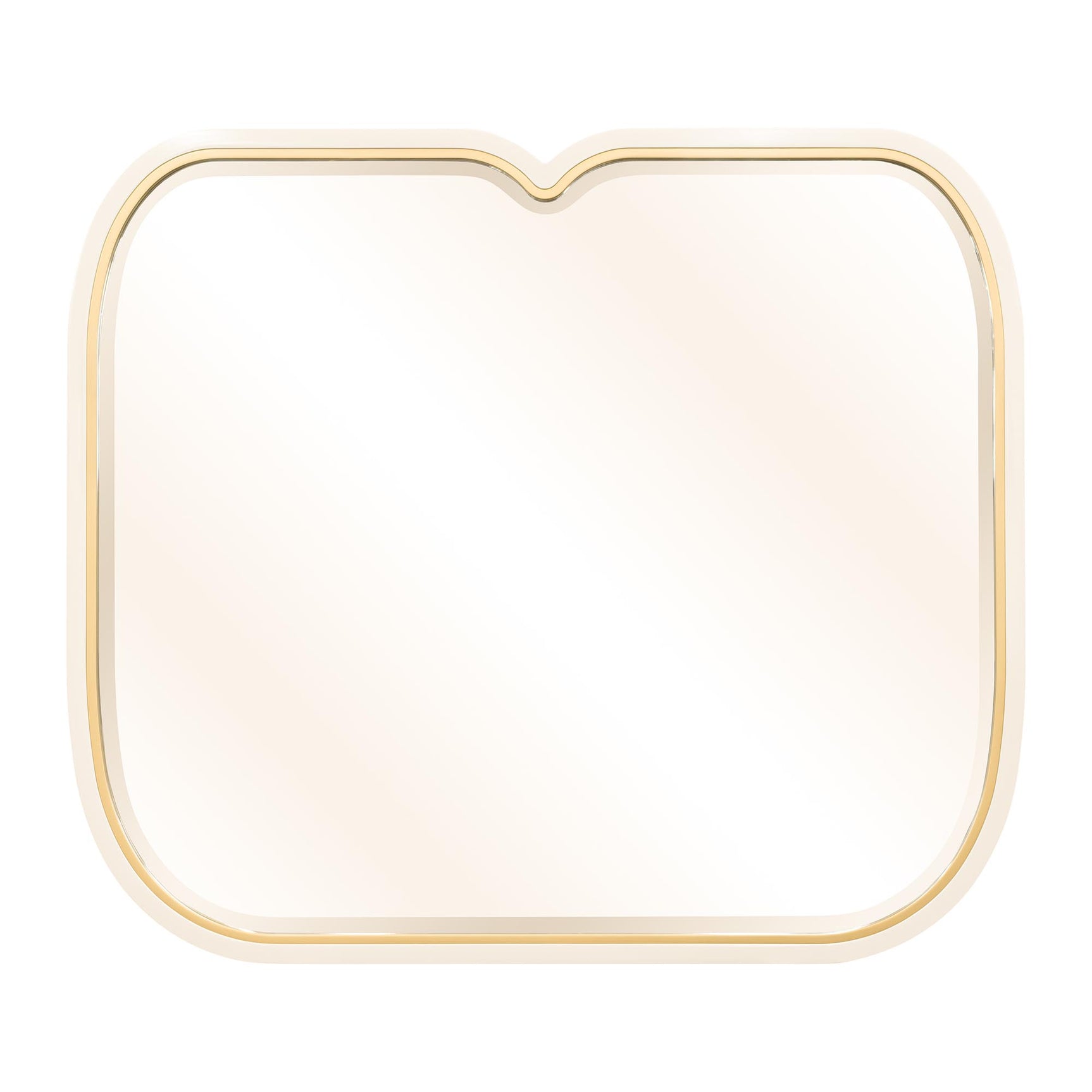 Scotts Square Light Champagne Wall Mirror