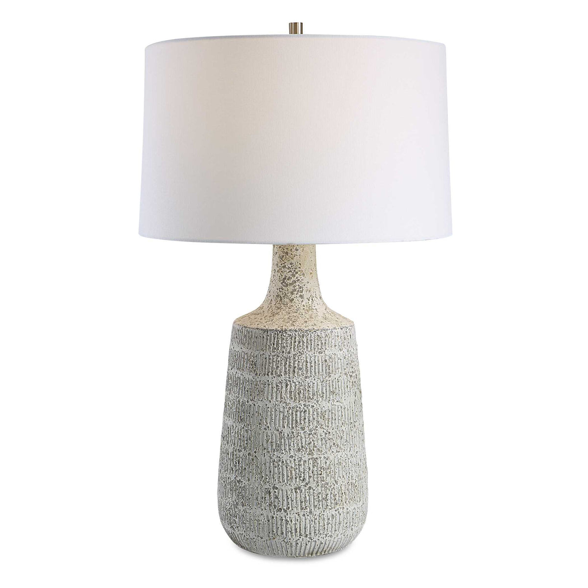 Scouts White Table Lamp - Ornate Home