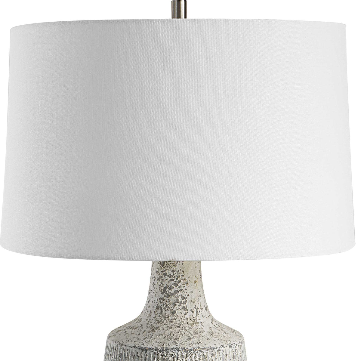Scouts White Table Lamp - Ornate Home