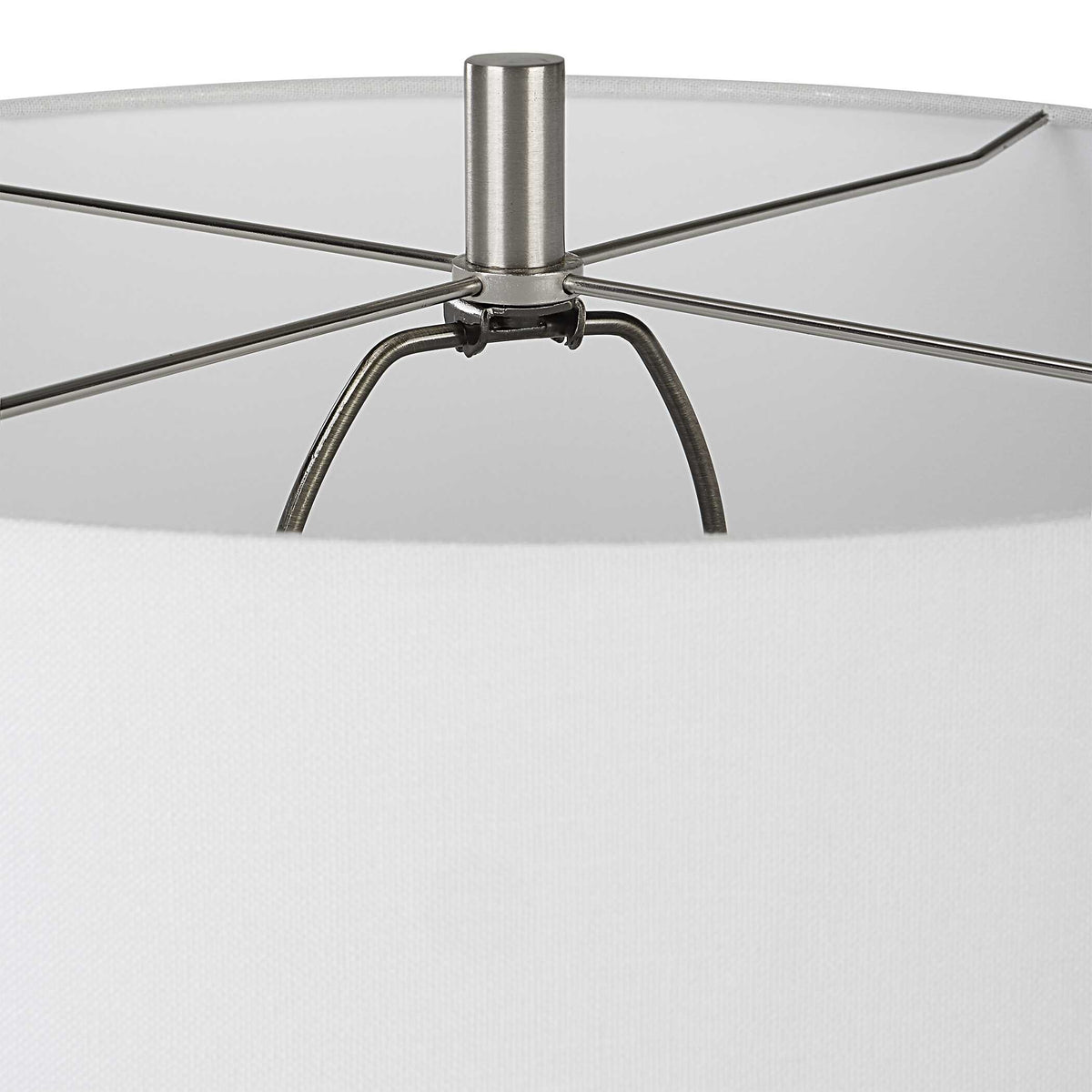 Scouts White Table Lamp - Ornate Home