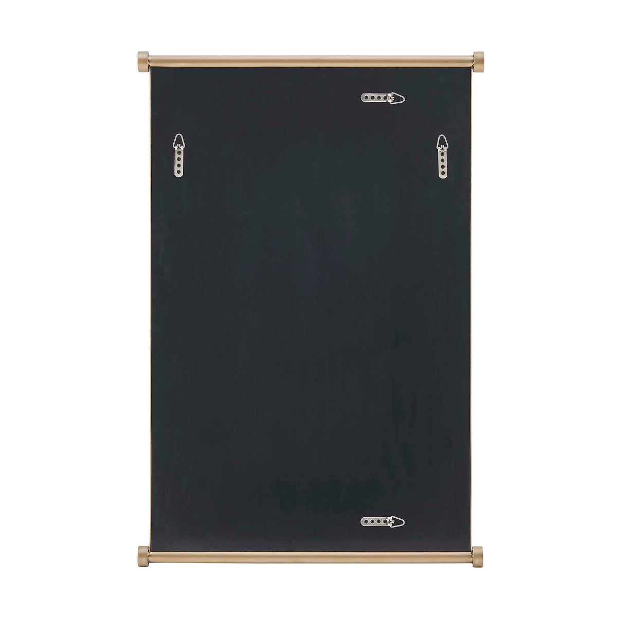 Scroll Brass Rectangular Mirror - Ornate Home
