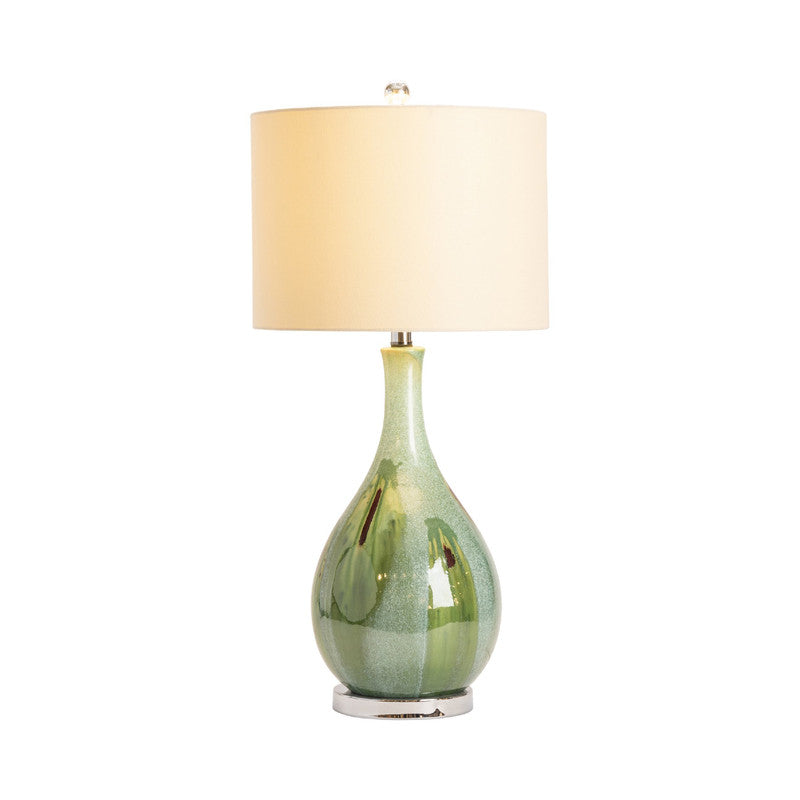 Sea Scape Green Table Lamp - Ornate Home