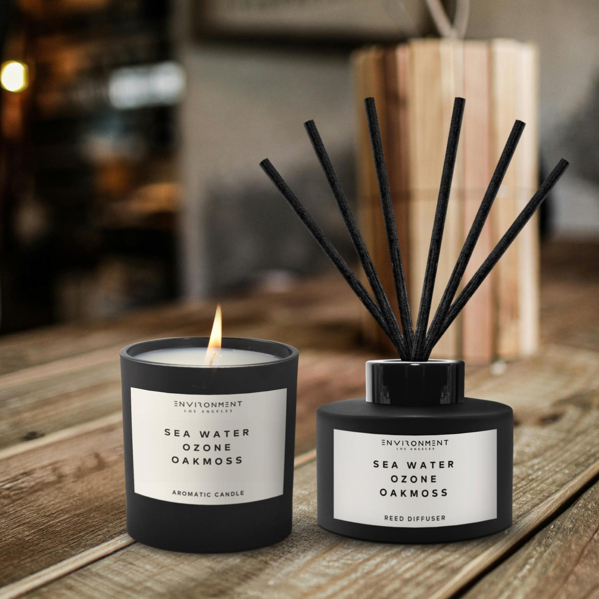 Sea Water | Ozone | Oakmoss Diffuser (Inspired by Davidoff Cool Water®) - Ornate Home