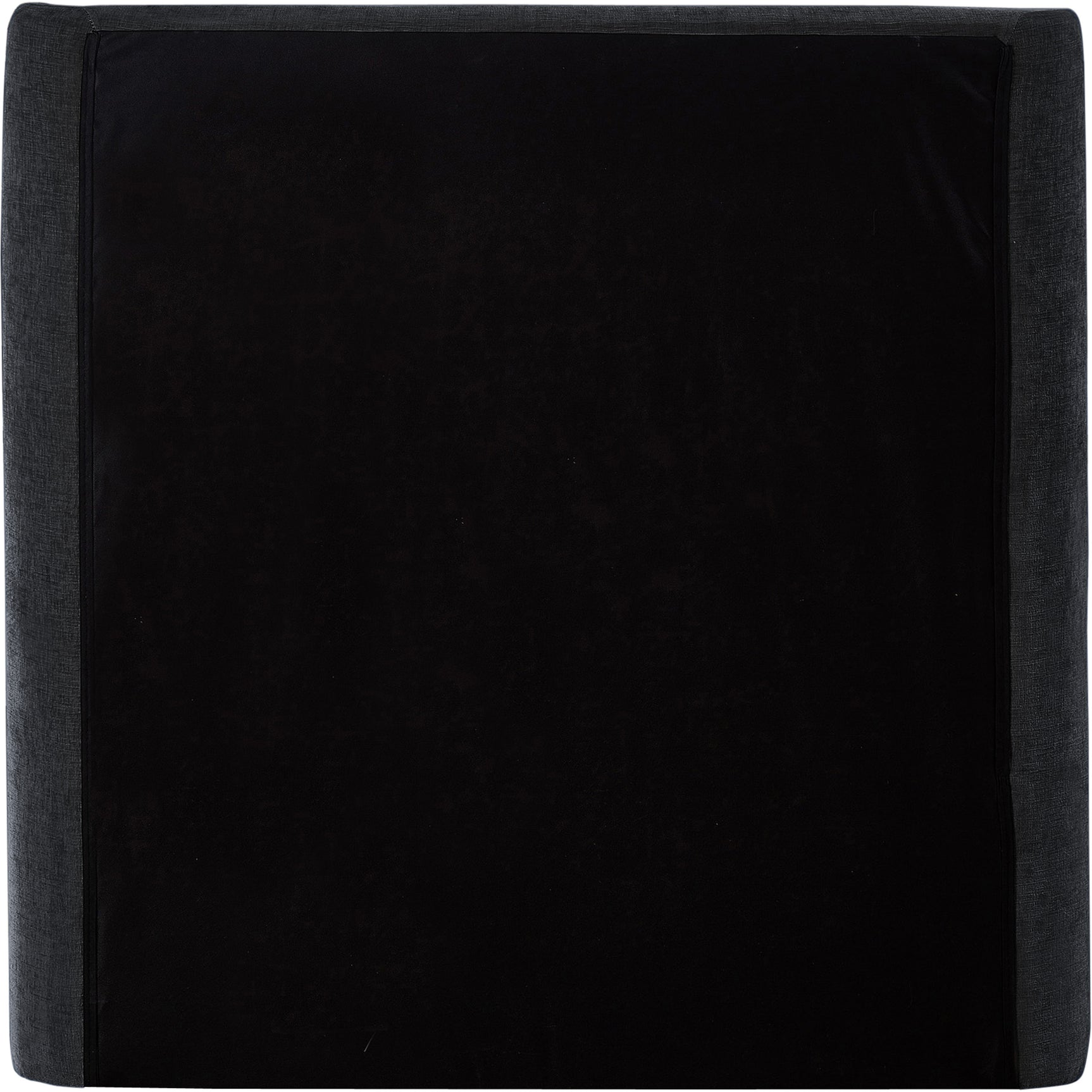 Seabreeze Black Chenille Fabric Upholstered Twin Bed - Ornate Home