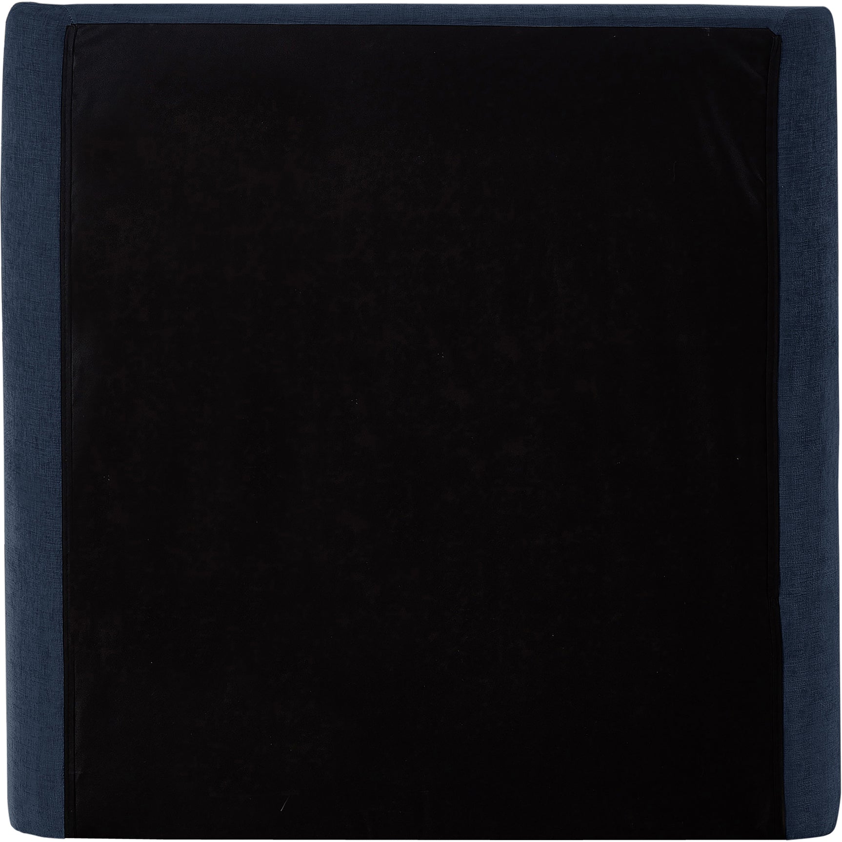 Seabreeze Navy Fabric Upholstered Twin Bed - Ornate Home