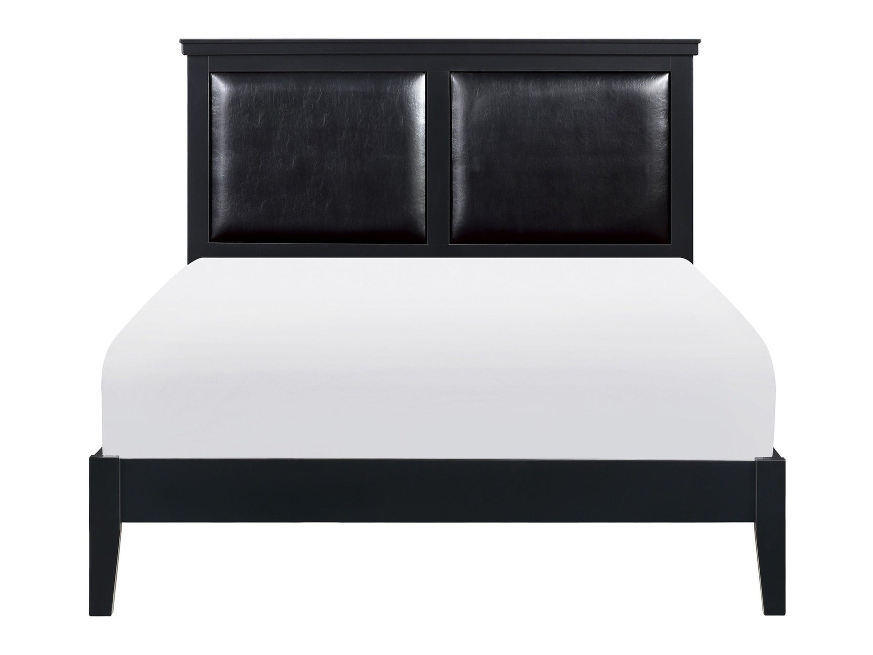 Seabright Black Queen Bed - Ornate Home