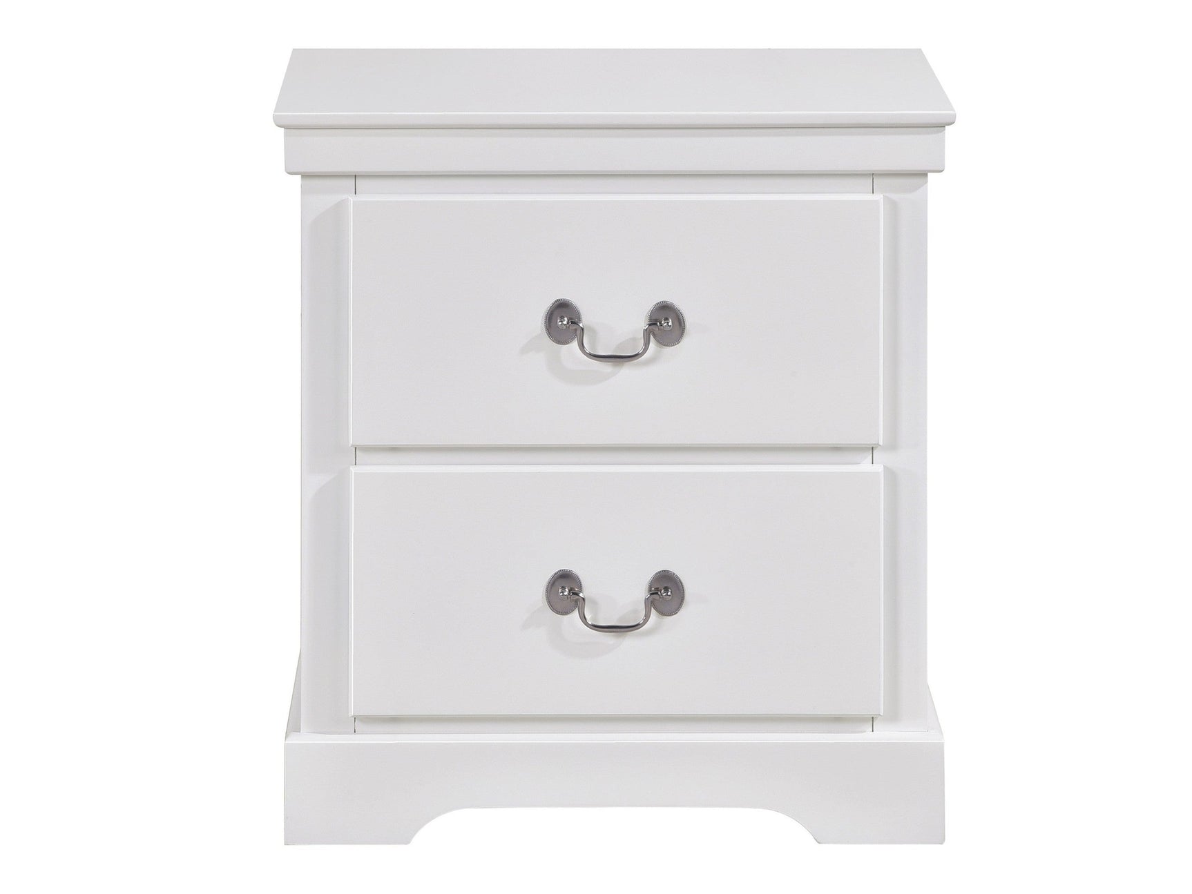 Seabright White Nightstand - Ornate Home