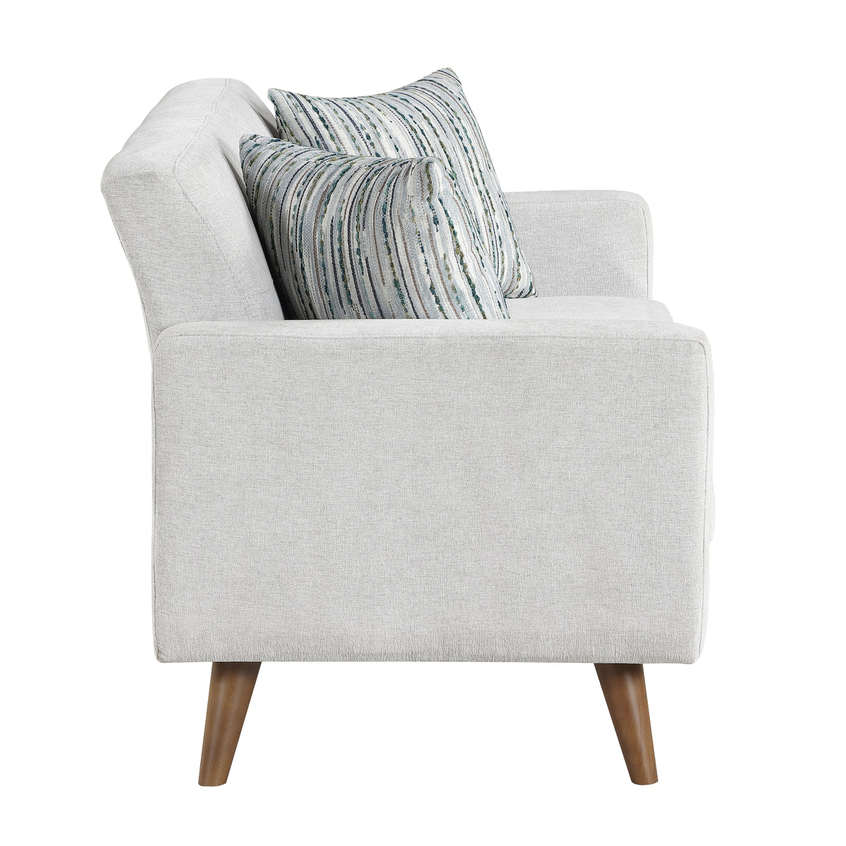 Seabrook Beige Loveseat - Ornate Home